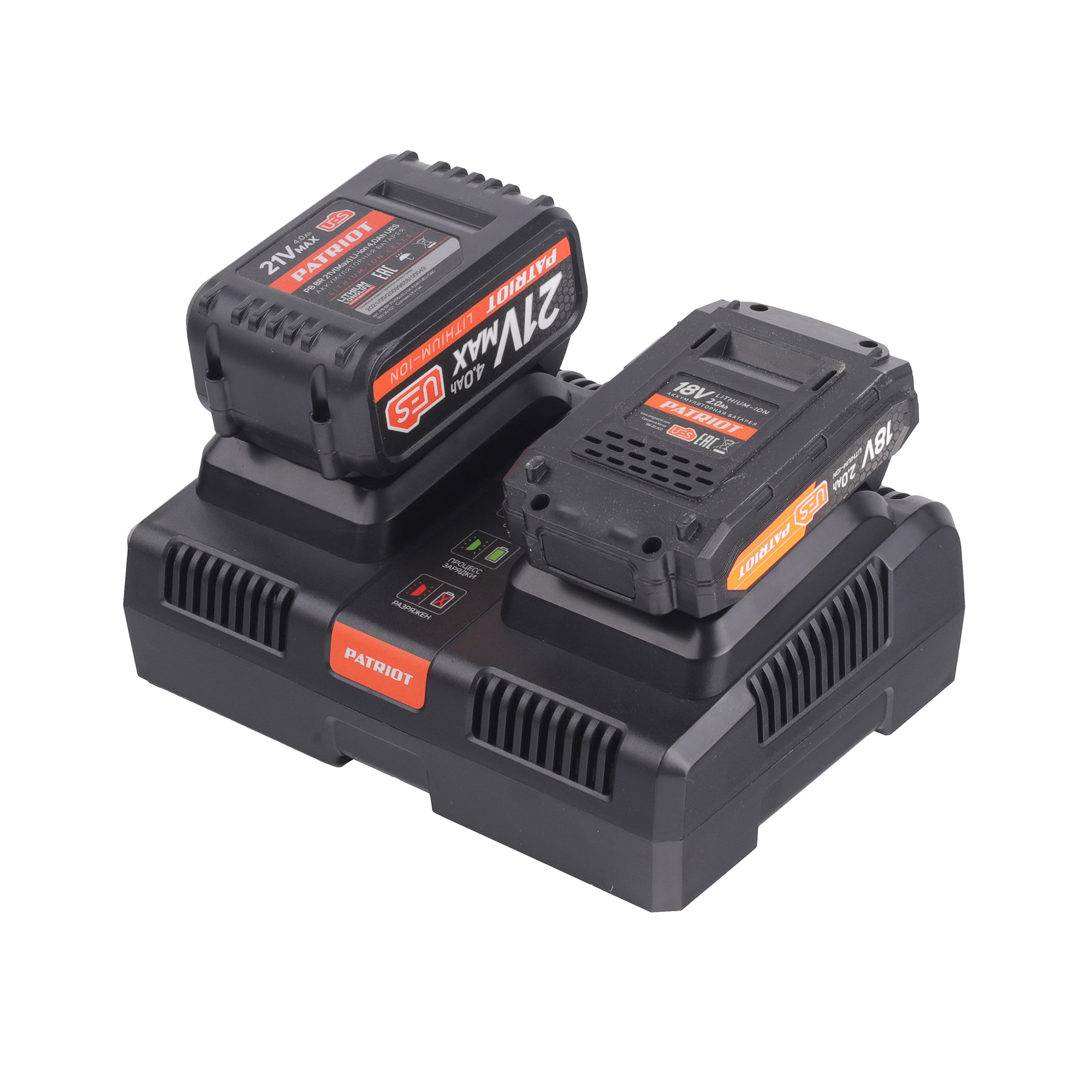 Устройство зарядное универсальное PATRIOT GL 220 21V(Max) 2.2A UES  2 слота UES - миниатюра №2