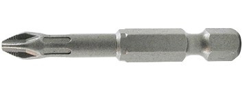 Биты 1*50 мм РН, сталь S2, кованные, торсион.,магнит (2шт) - Изображение №1