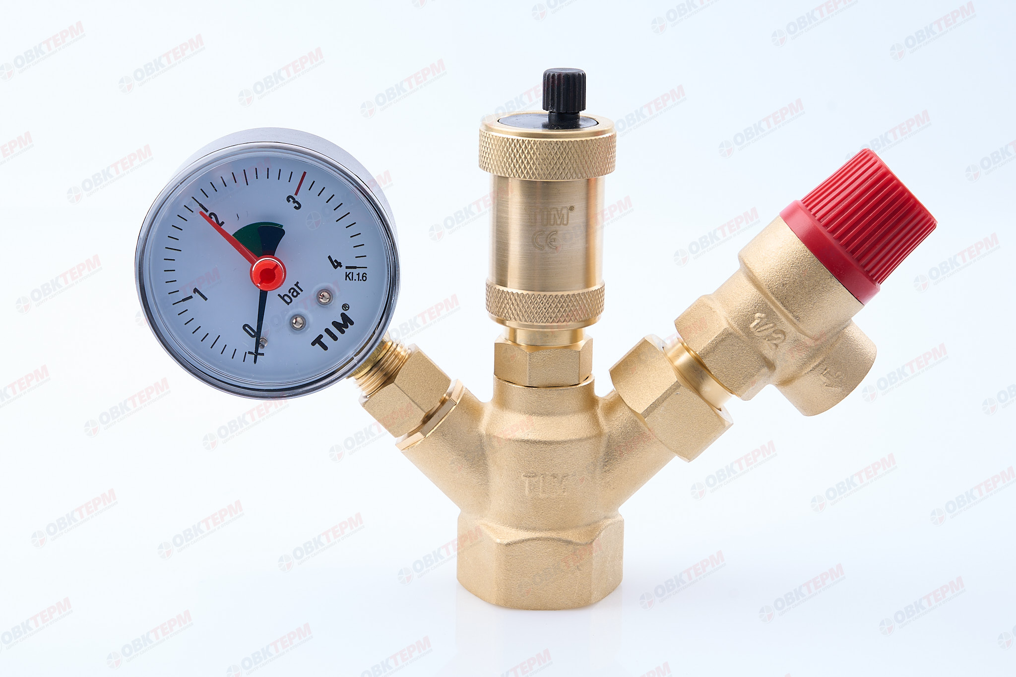 Группа безопасности котла     TIM  МИНИ 1"-3 bar    (JH-1024-3)    (16) - Изображение №1