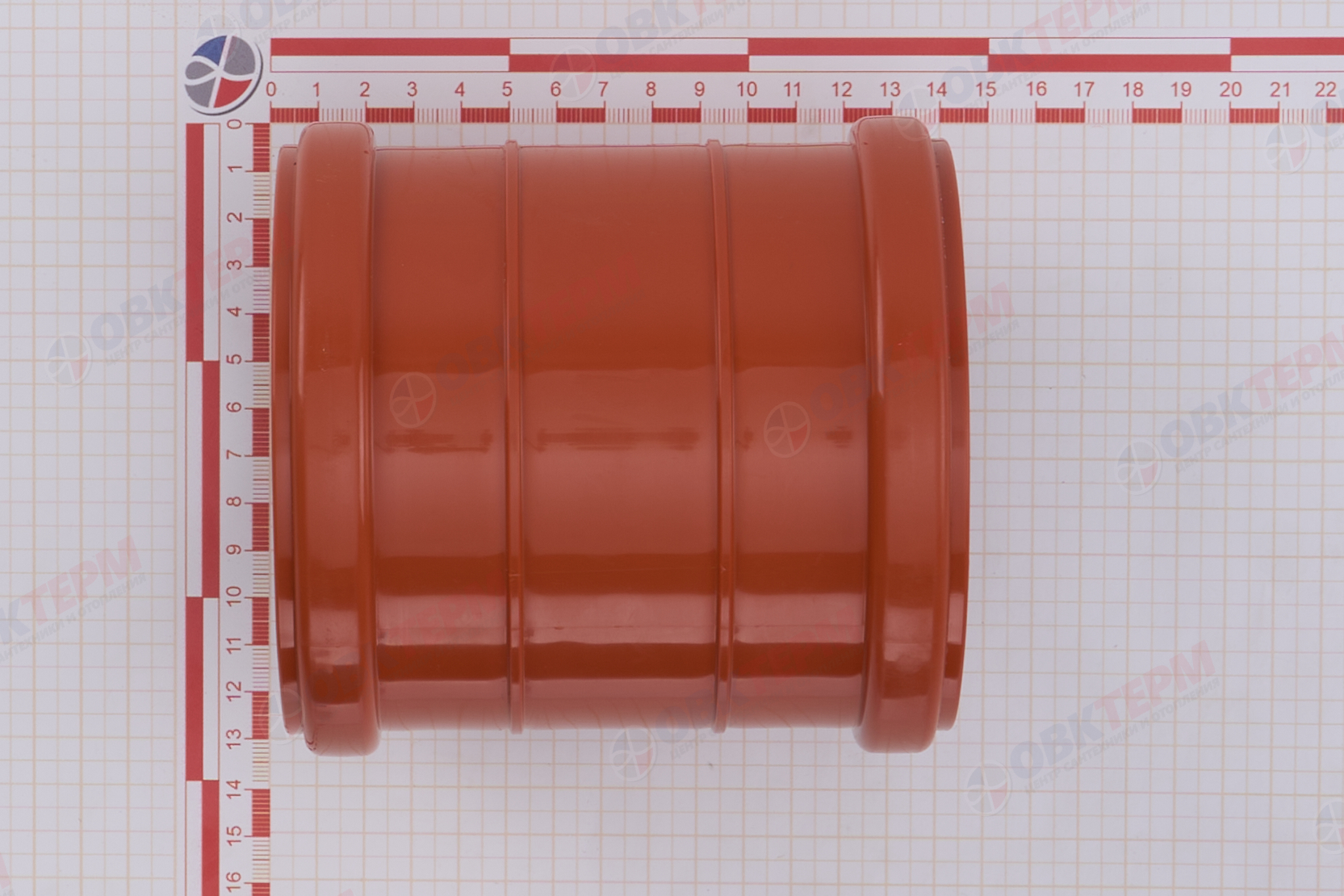 Муфта   110  (рыжая) BF Plastek  (20 шт) - Изображение №5