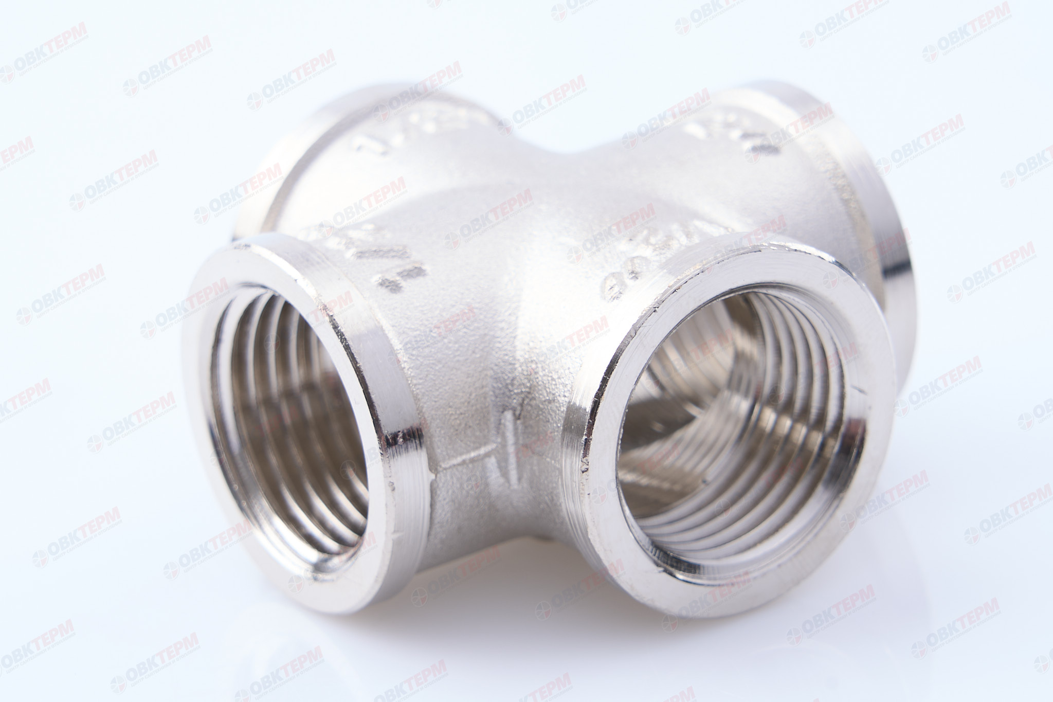 Крестовина     1/2"   никель    Valtec     (10уп/80ящ) - Изображение №1