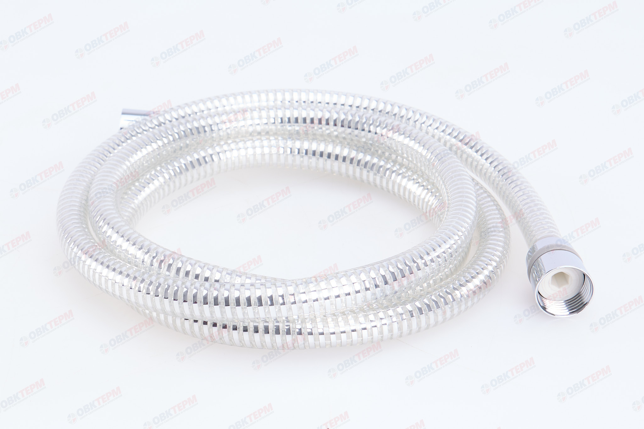 Шланг д/душа CHAMPION LUMI F04 растяжной 175 см (50 шт/ящ) - Изображение №1