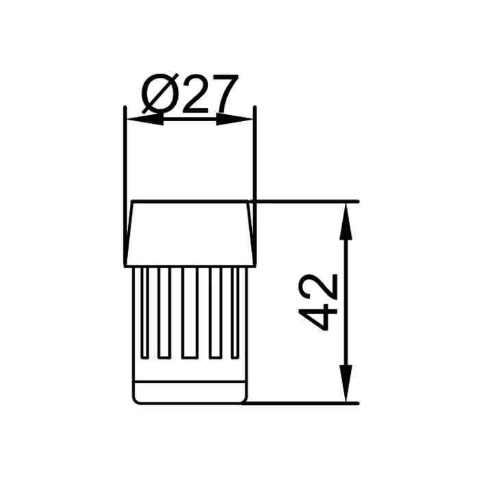 Аэратор FRAP F72-12 M22/M24 /внутр резьба /двухрежимный /светодиодный - Изображение №2