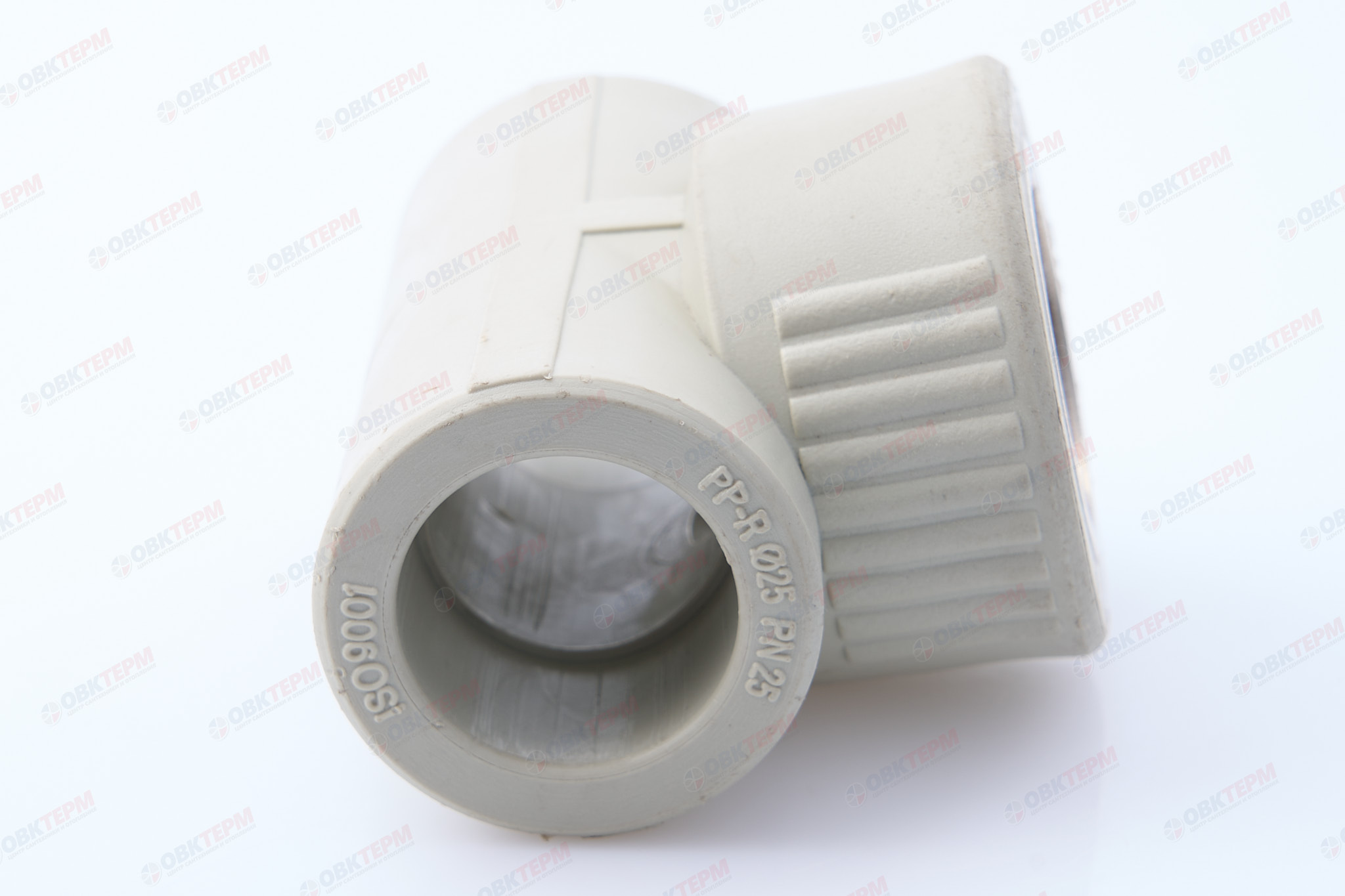 Тройник с МРВ 25 * 3/4" * 25     (PP-R СЕРЫЙ  РОССИЯ)         (140 шт) - Изображение №3