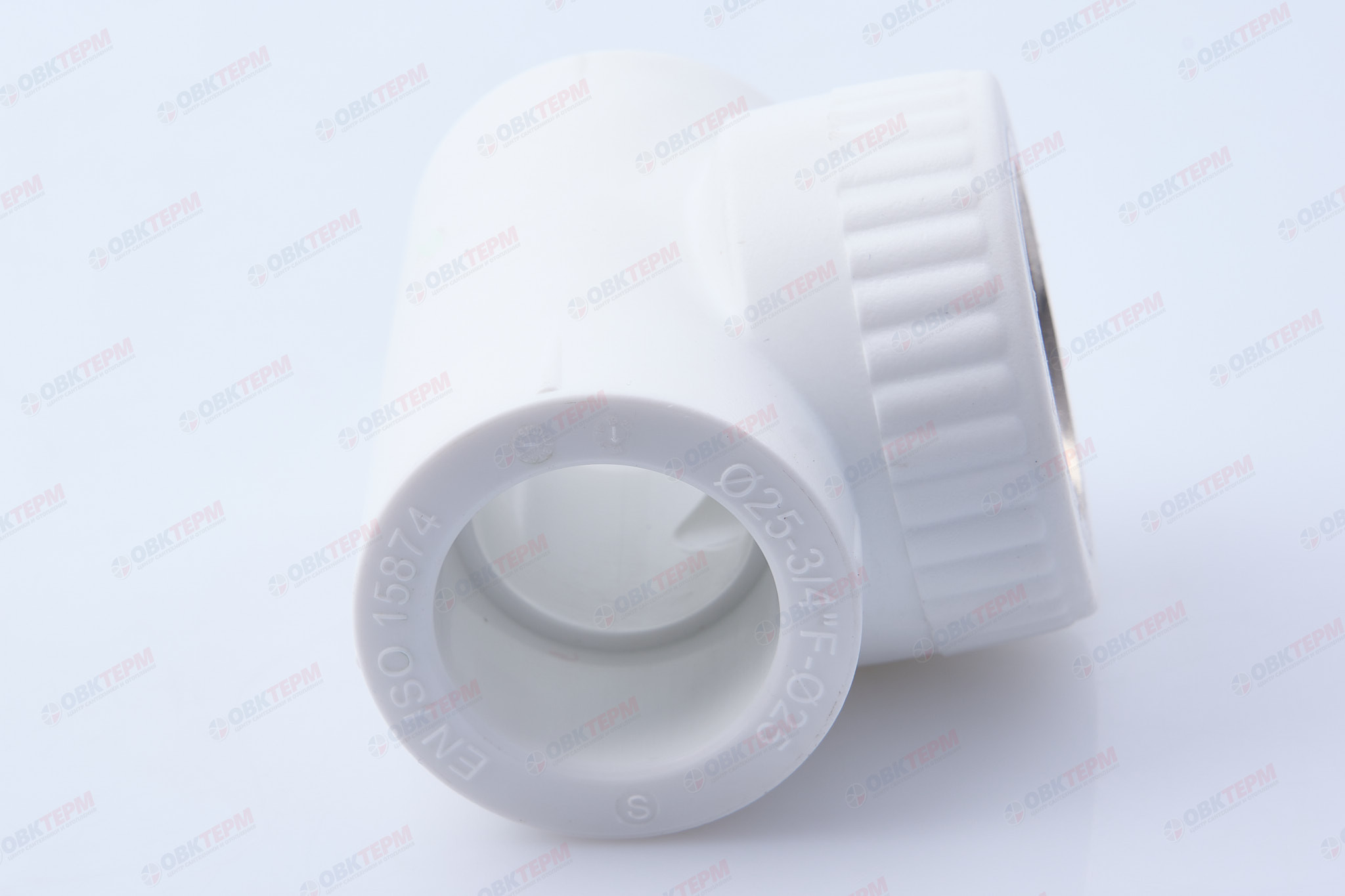 Тройник с МРВ 20 * 3/4" * 20     (PP-R СЕРЫЙ  РОССИЯ)         (120/10) - Изображение №3