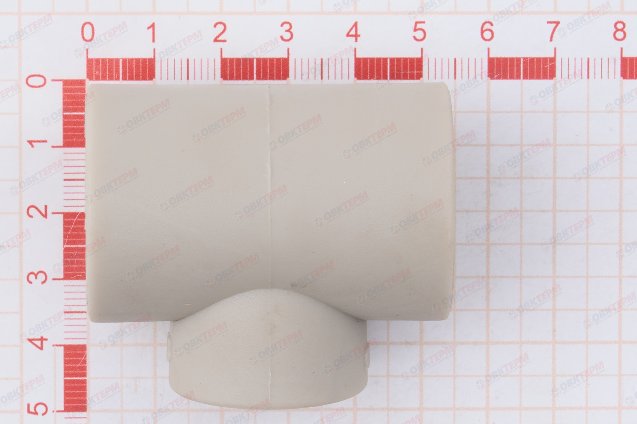 Тройник  25*20*25    СЕРЫЙ PP-R    (RTP)    (210/30) - Изображение №5