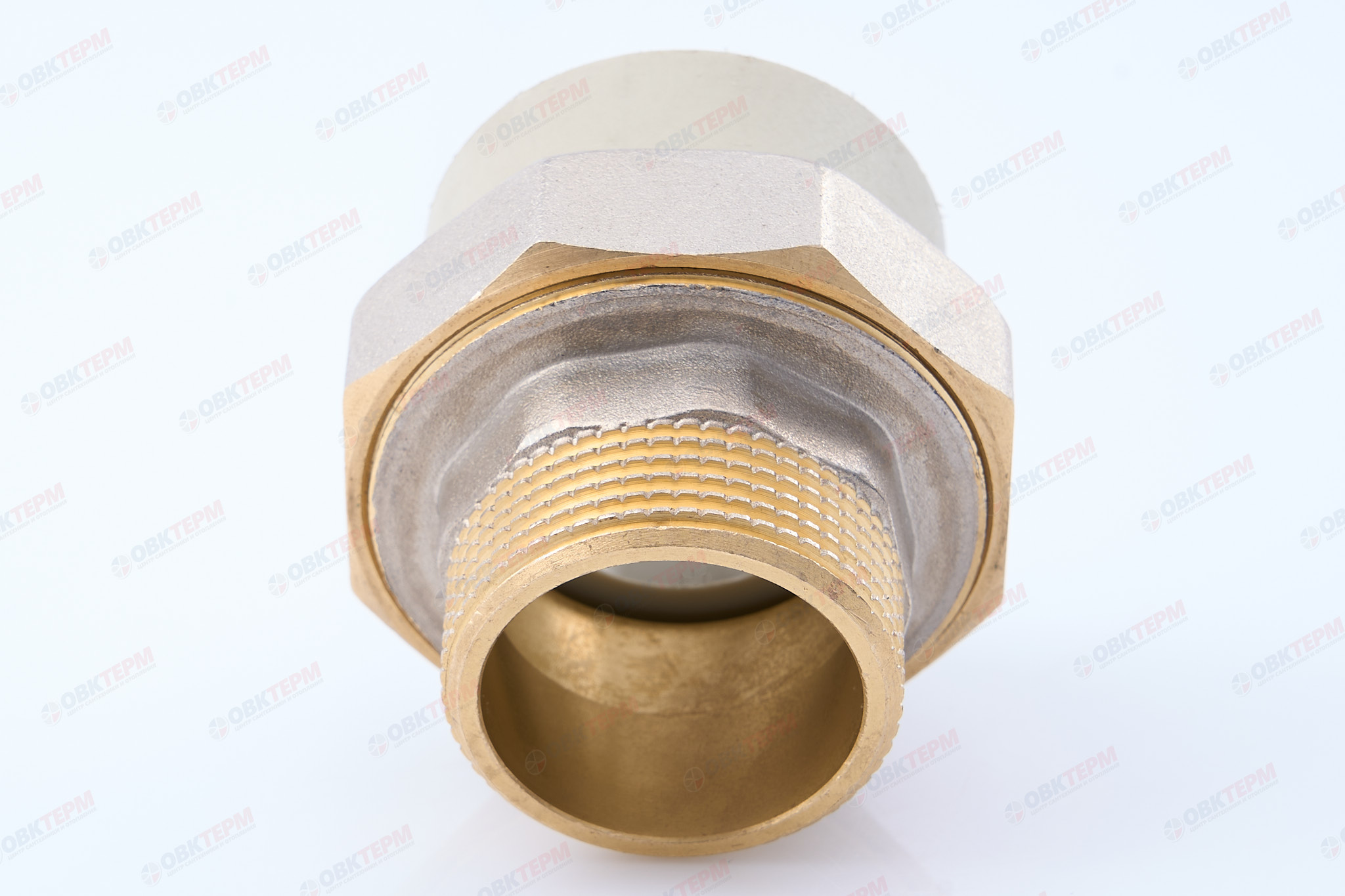 Разборное соединение  40 * 1 1/4" н        (VALFEX)  серый - миниатюра №3