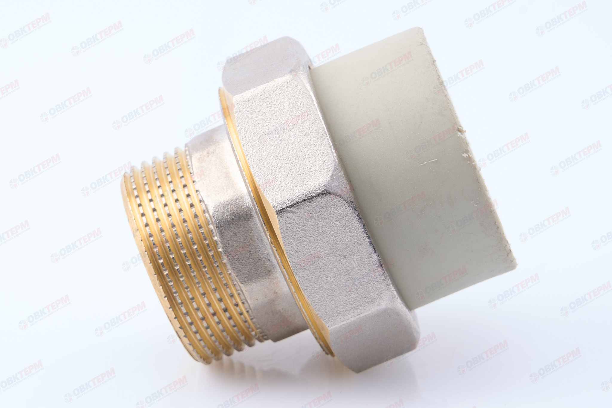 Разборное соединение  40 * 1 1/4" н        (VALFEX)  серый - миниатюра №4