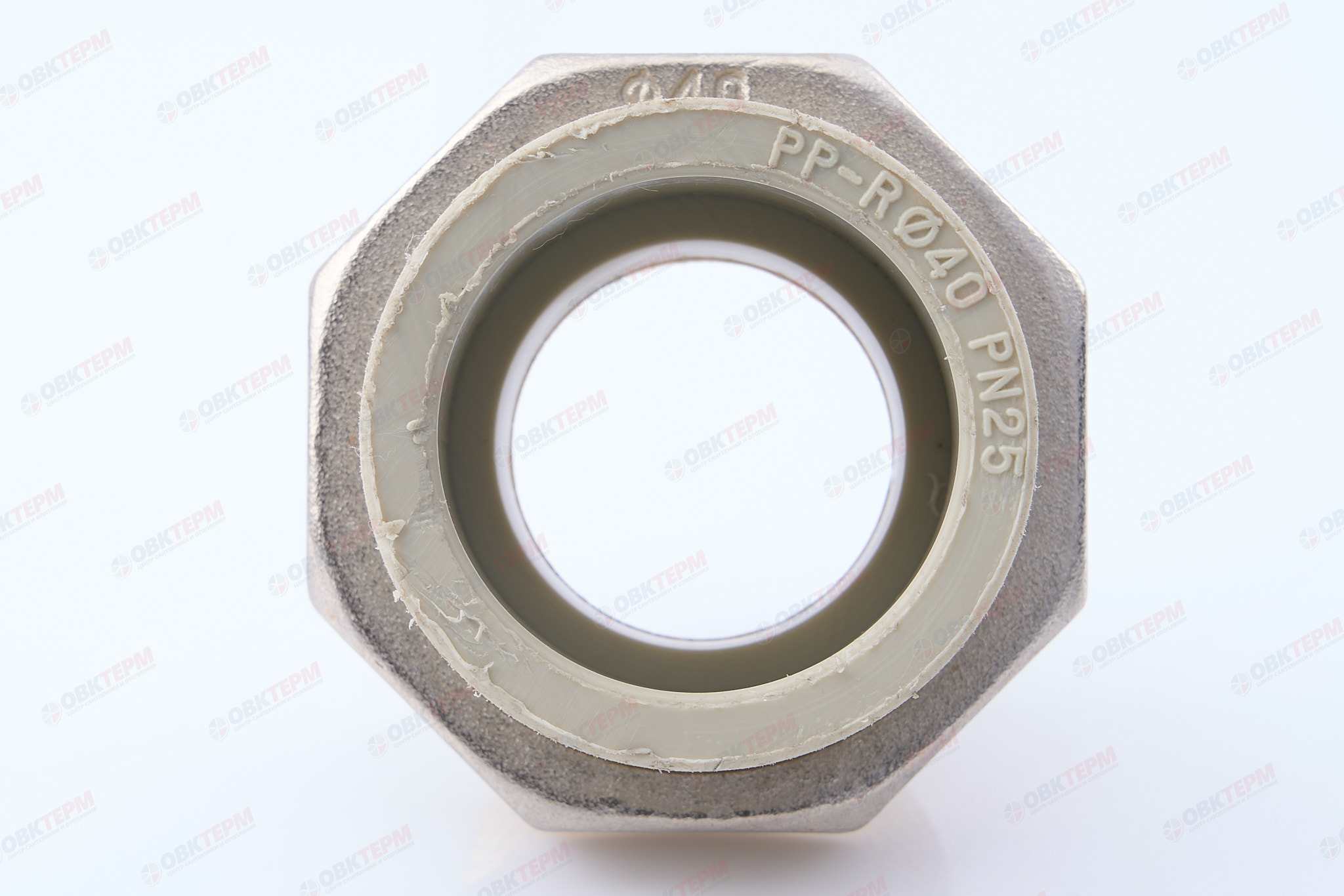 Разборное соединение  40 * 1 1/4" н        (VALFEX)  серый - миниатюра №5