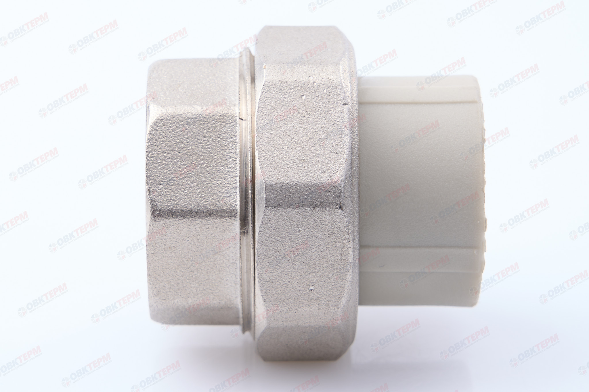 Разборное соединение   25 * 1 в        (VALFEX)  серая  (100/25) - миниатюра №3