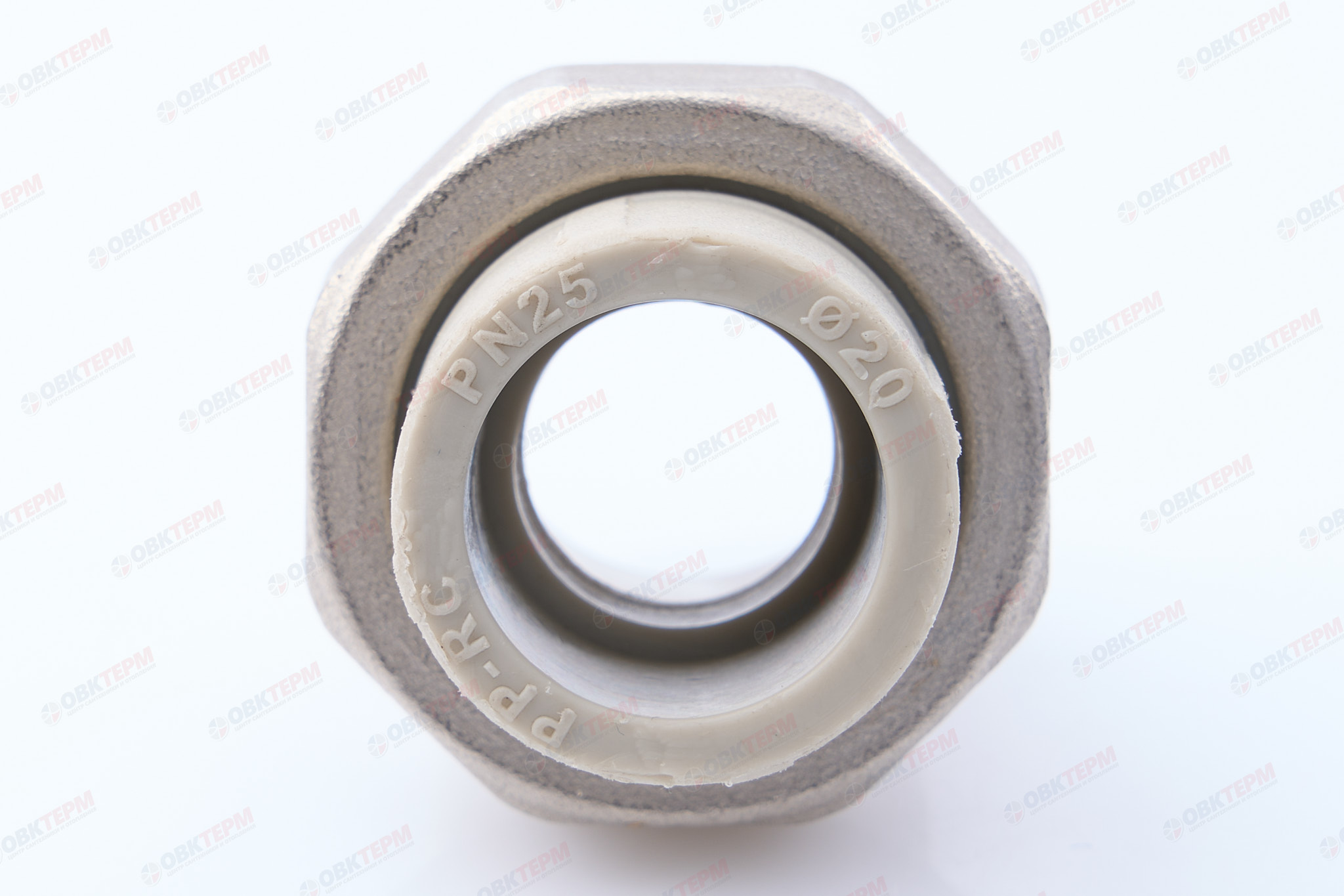 Разборное соединение   20 * 3/4 н          (VALFEX)  серый  (175/25) - миниатюра №5