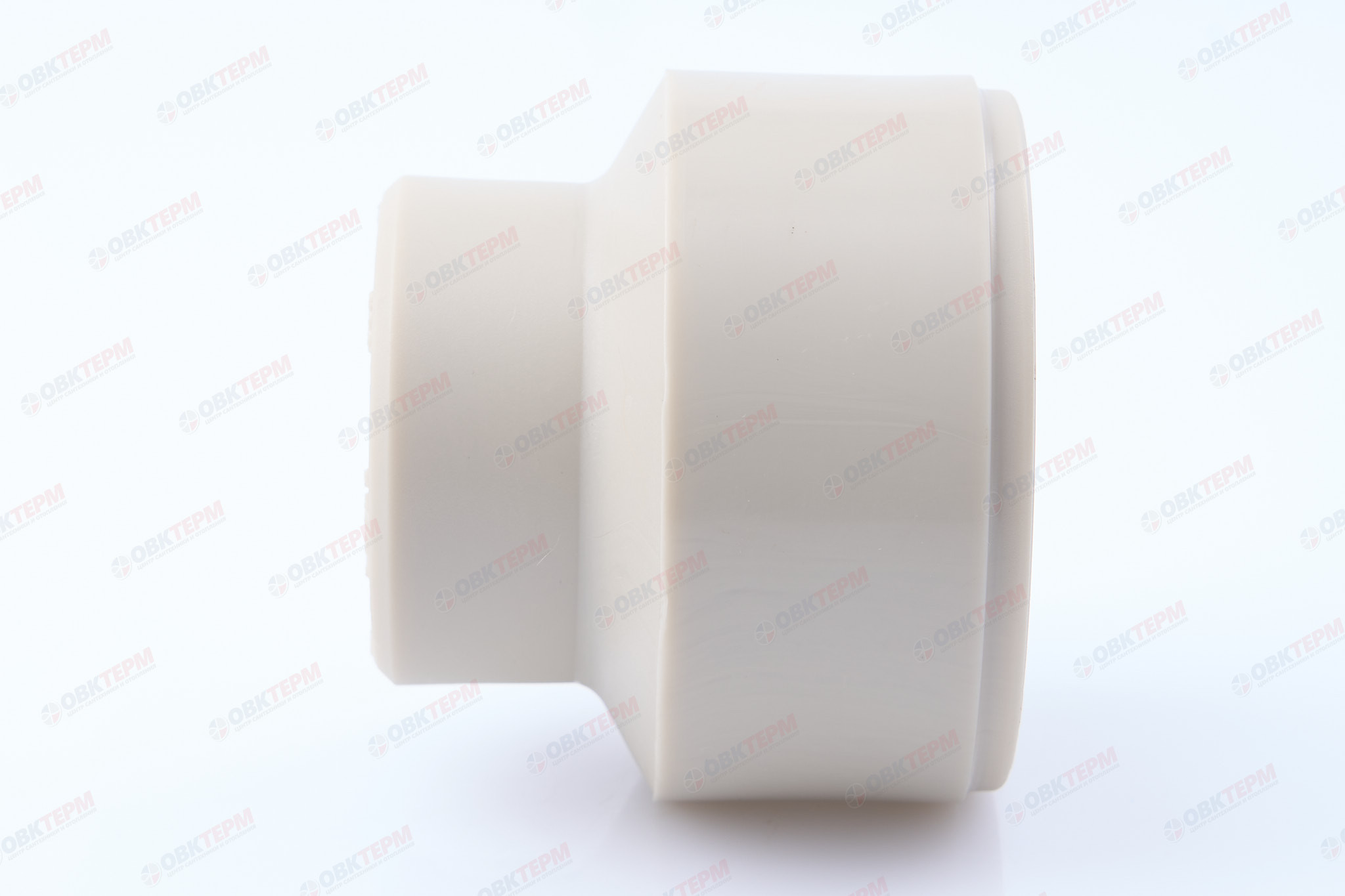 Муфта переход.  ВН  63*32   СЕРАЯ PP-R   (RTP)    (50/10) - миниатюра №3