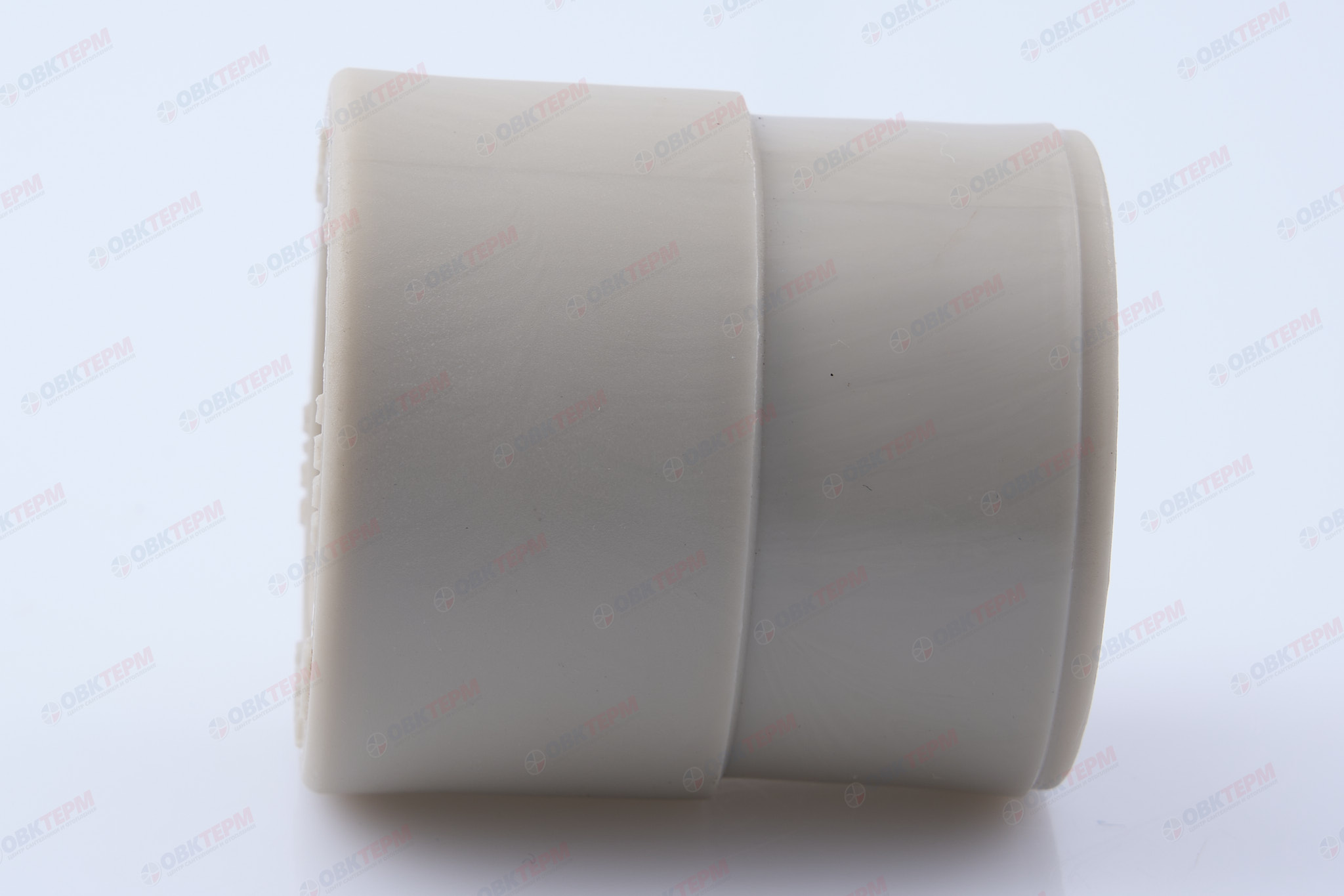 Муфта переход.  ВН  50*40   СЕРАЯ PP-R   (RTP)    (64/8) - Изображение №3