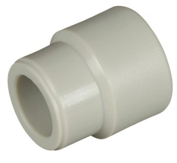 Муфта переход.  ВН  50*40   СЕРАЯ PP-R   (RTP)    (64/8) - Изображение №2