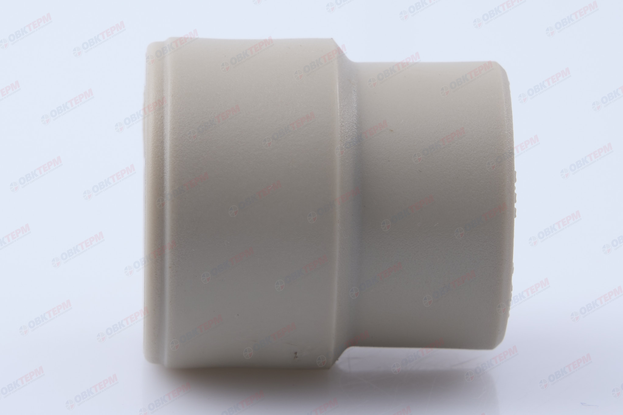 Муфта переход.  ВН  40*25   СЕРАЯ PP-R   (RTP)    (160/20) - миниатюра №3