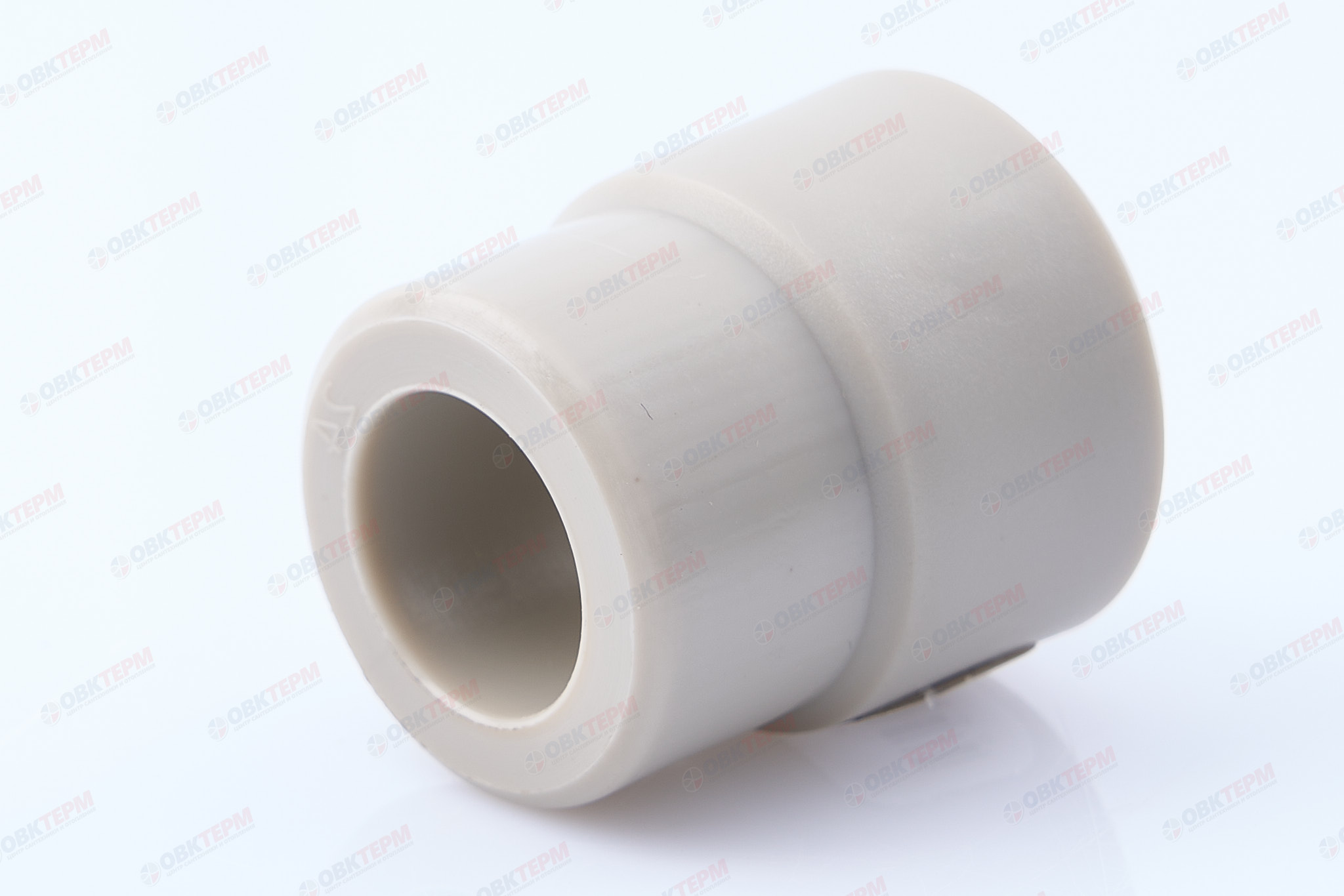 Муфта переход.  ВН  25*20   СЕРАЯ PP-R   (RTP)    (350/50) - Изображение №1