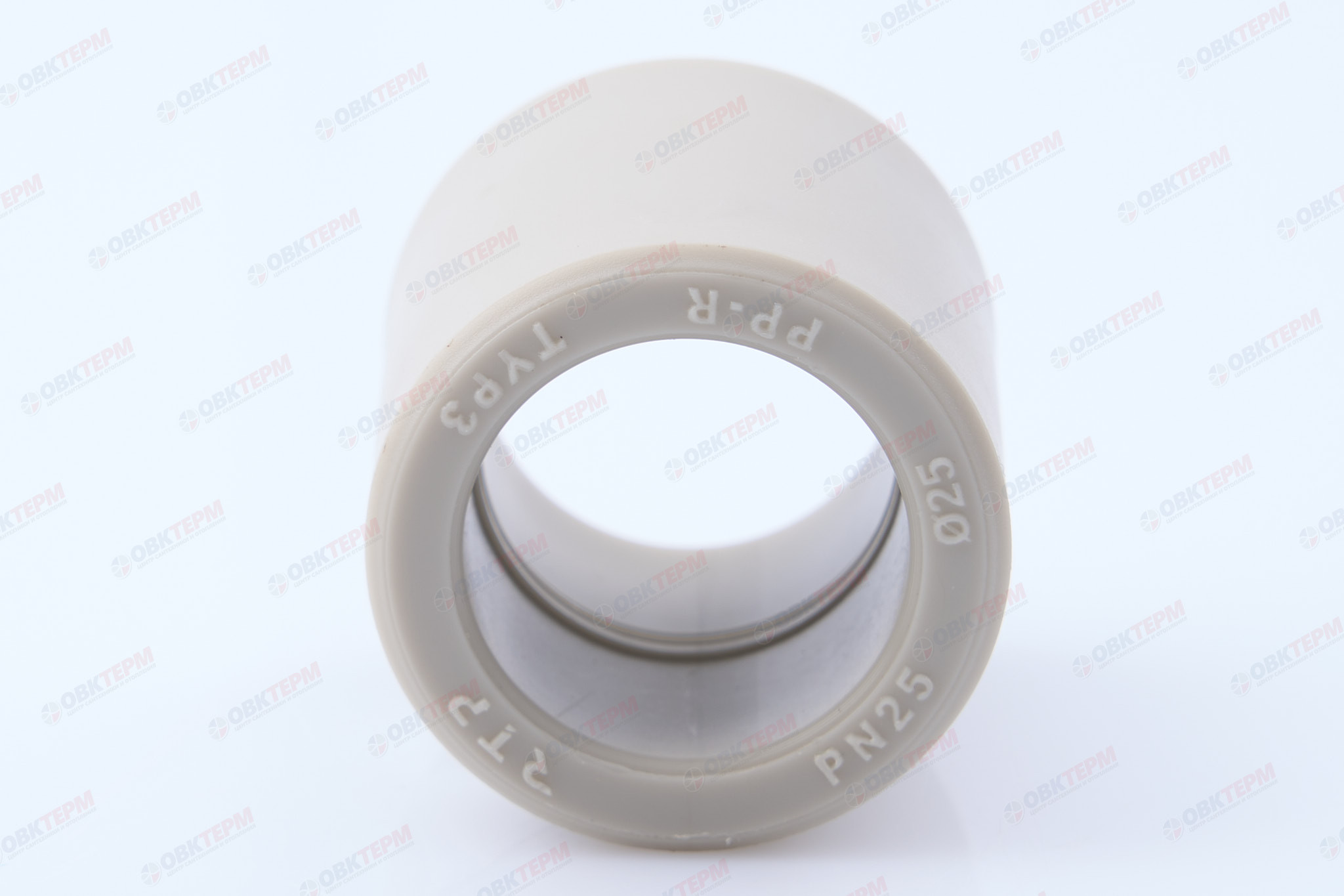 Муфта  25    СЕРАЯ PP-R    (RTP)    (400/50) - Изображение №3