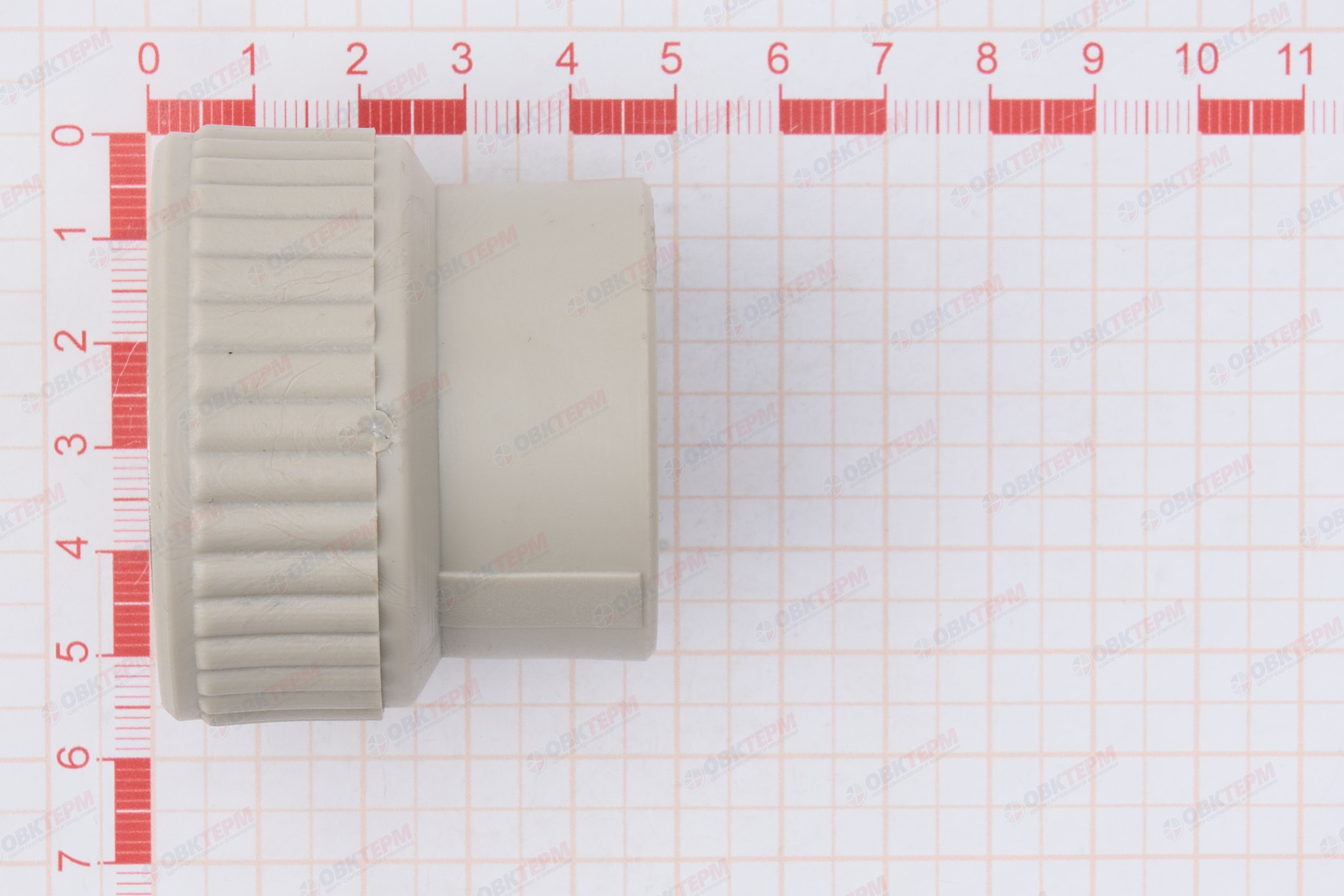 МРВ  32 * 1"             (PP-R СЕРЫЙ  РОССИЯ)                                    (150/10 шт) - миниатюра №6
