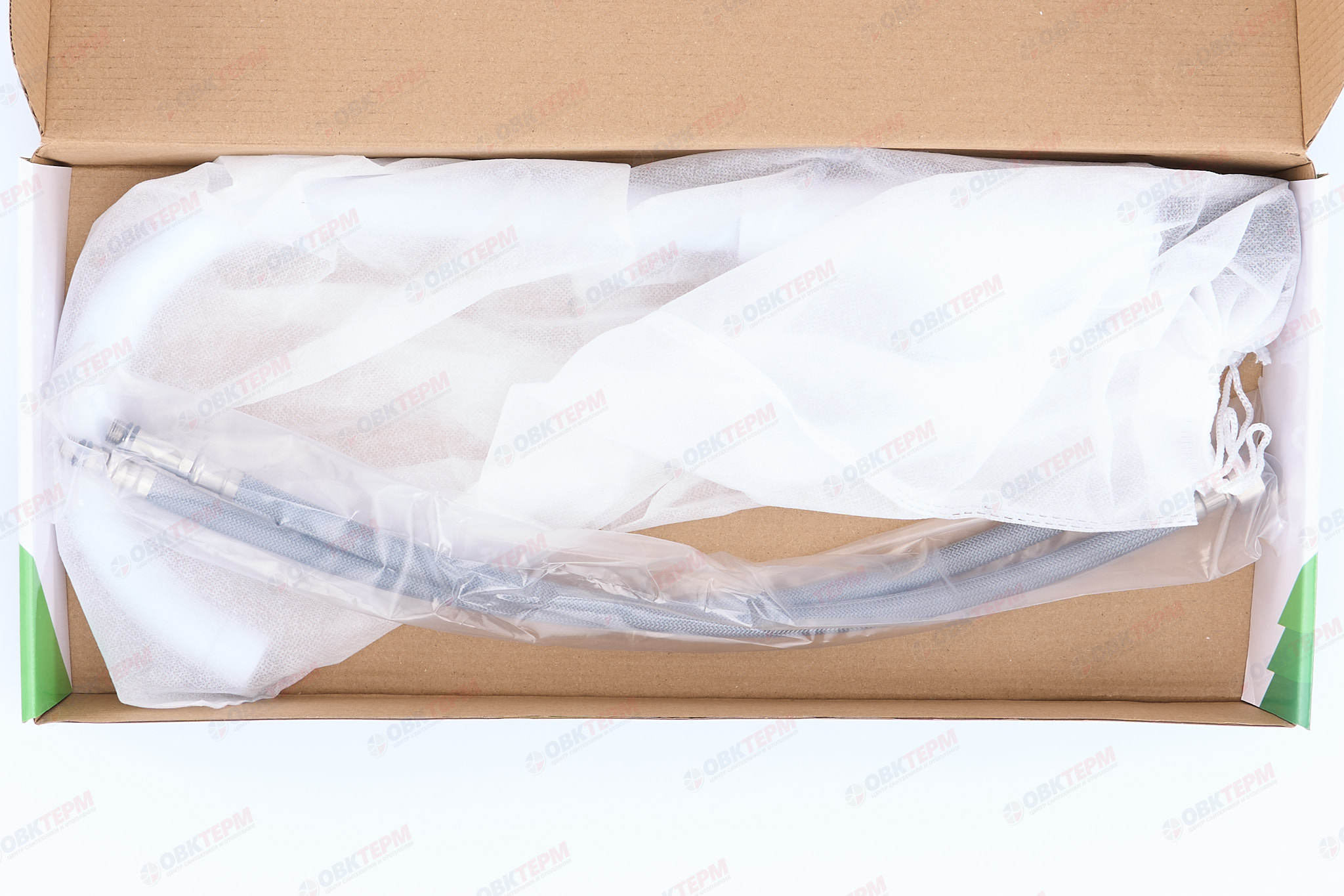 Смеситель д/кухни PLAMIX LUCAS-011 SET WHITE (гайка, Ø35, с подводкой) (16шт/ящ) - Изображение №5