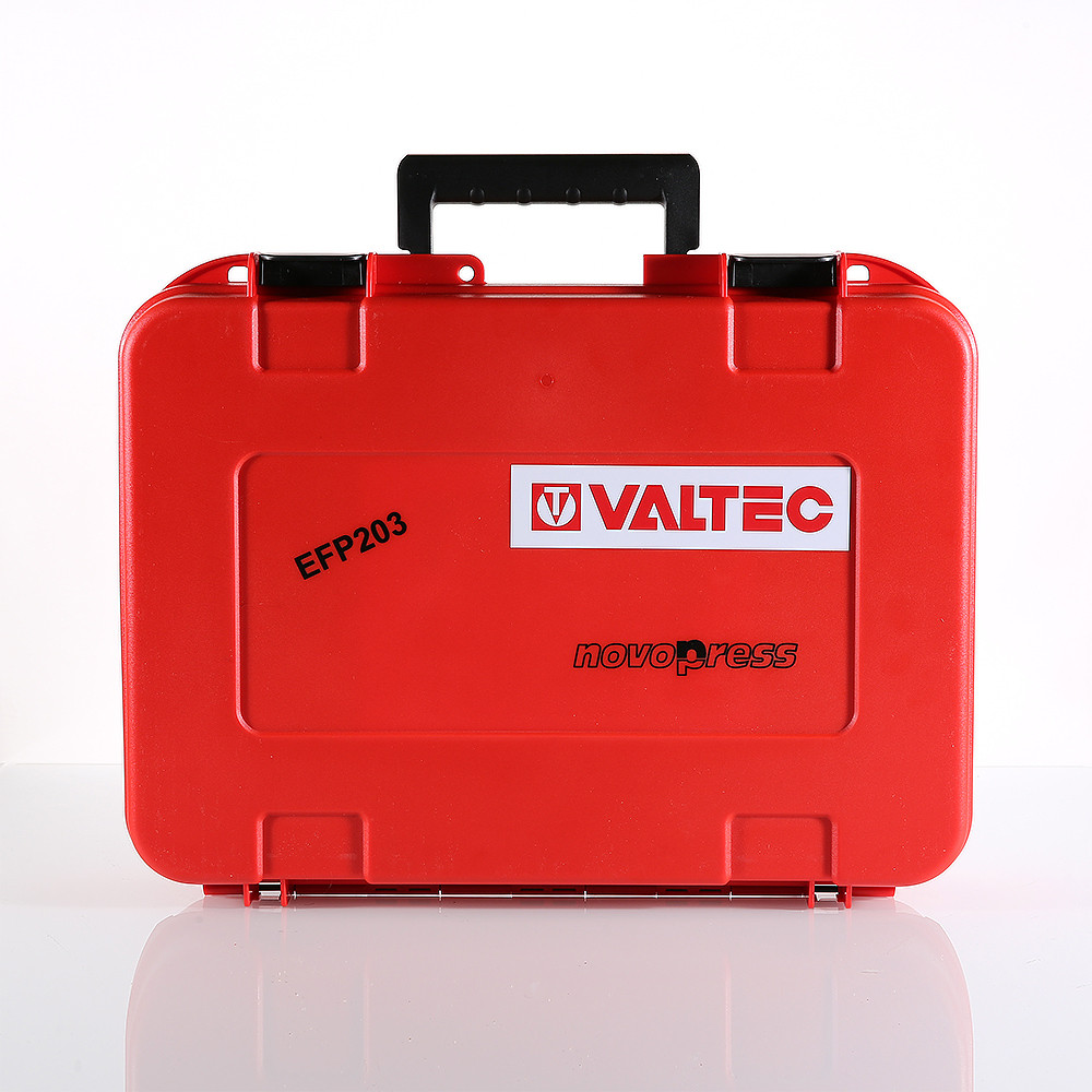 Пресс-инструмент электрический VALTEC EFP203 (без насадок) в пластиковом ящике (48319-51) - Изображение №2