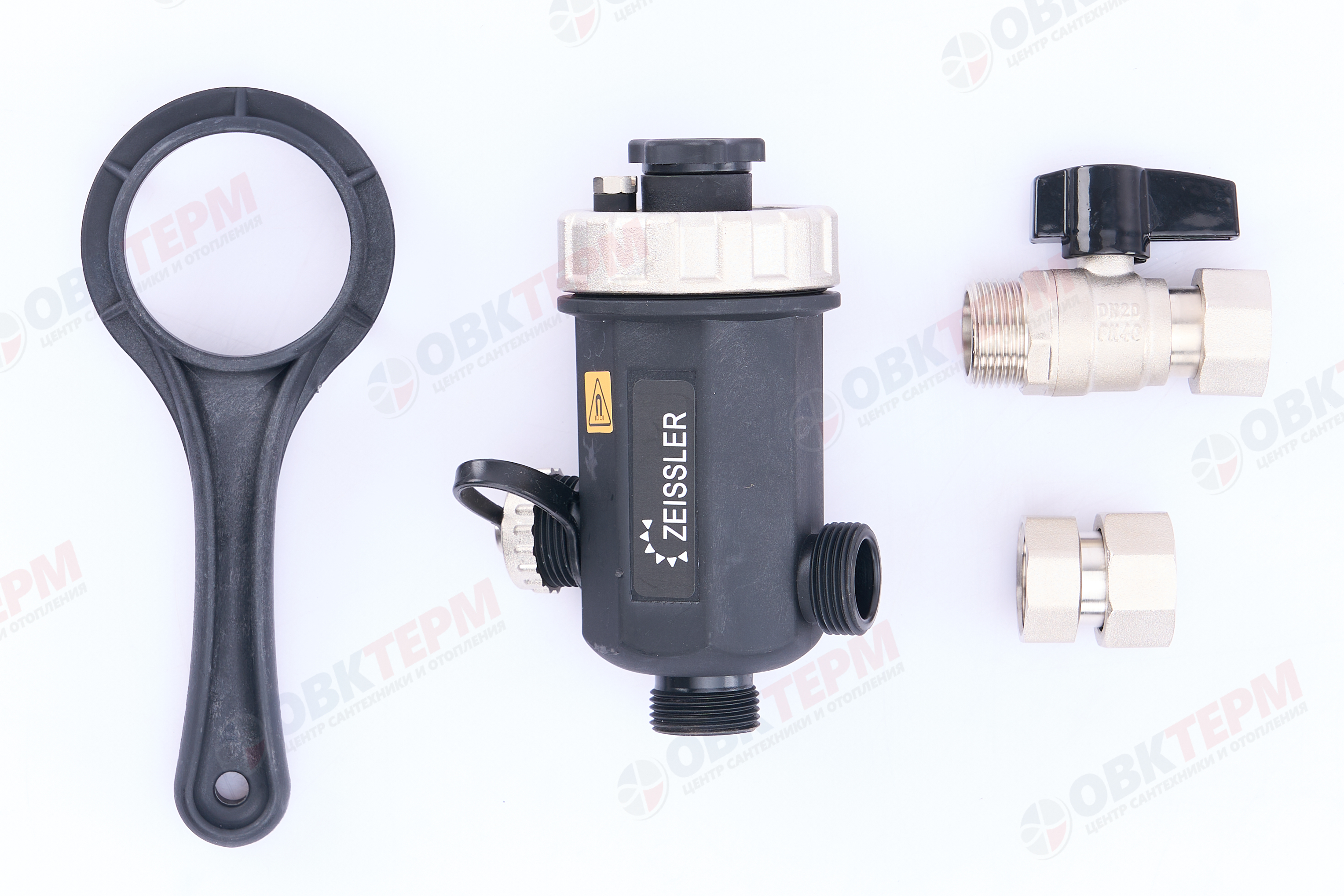 Фильтр-шламоотделитель с магнитом для настенных котлов 3/4 - миниатюра №8