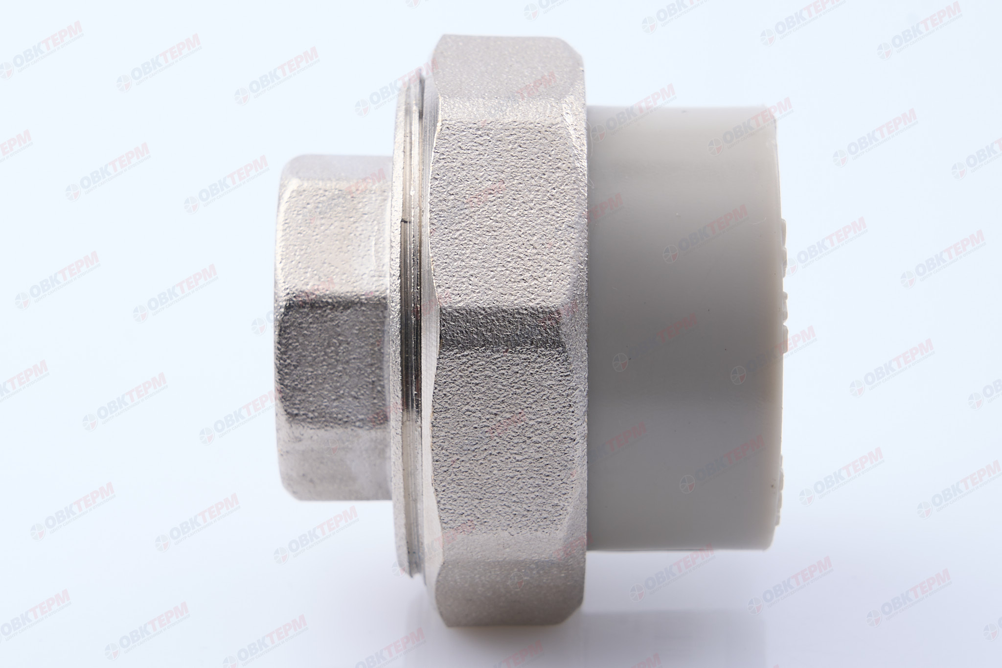Разборное соединение   32 *  3/4"  В    СЕРОЕ PP-R    (RTP)    (100/10) - миниатюра №4