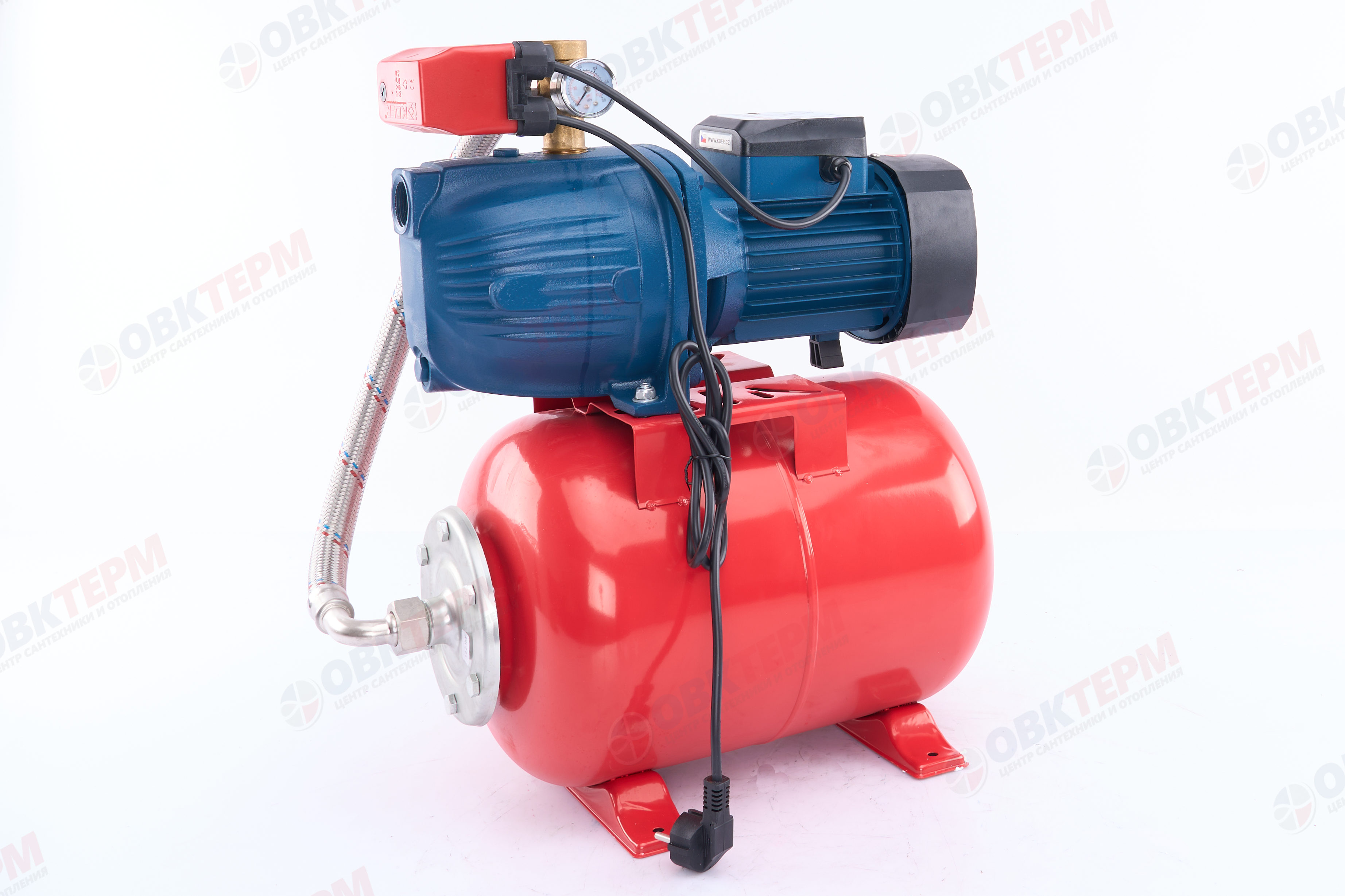 Станция насосная  AUTO KJW 1100  KOER  (1,1кВт/100л.м./52м) - Изображение №2