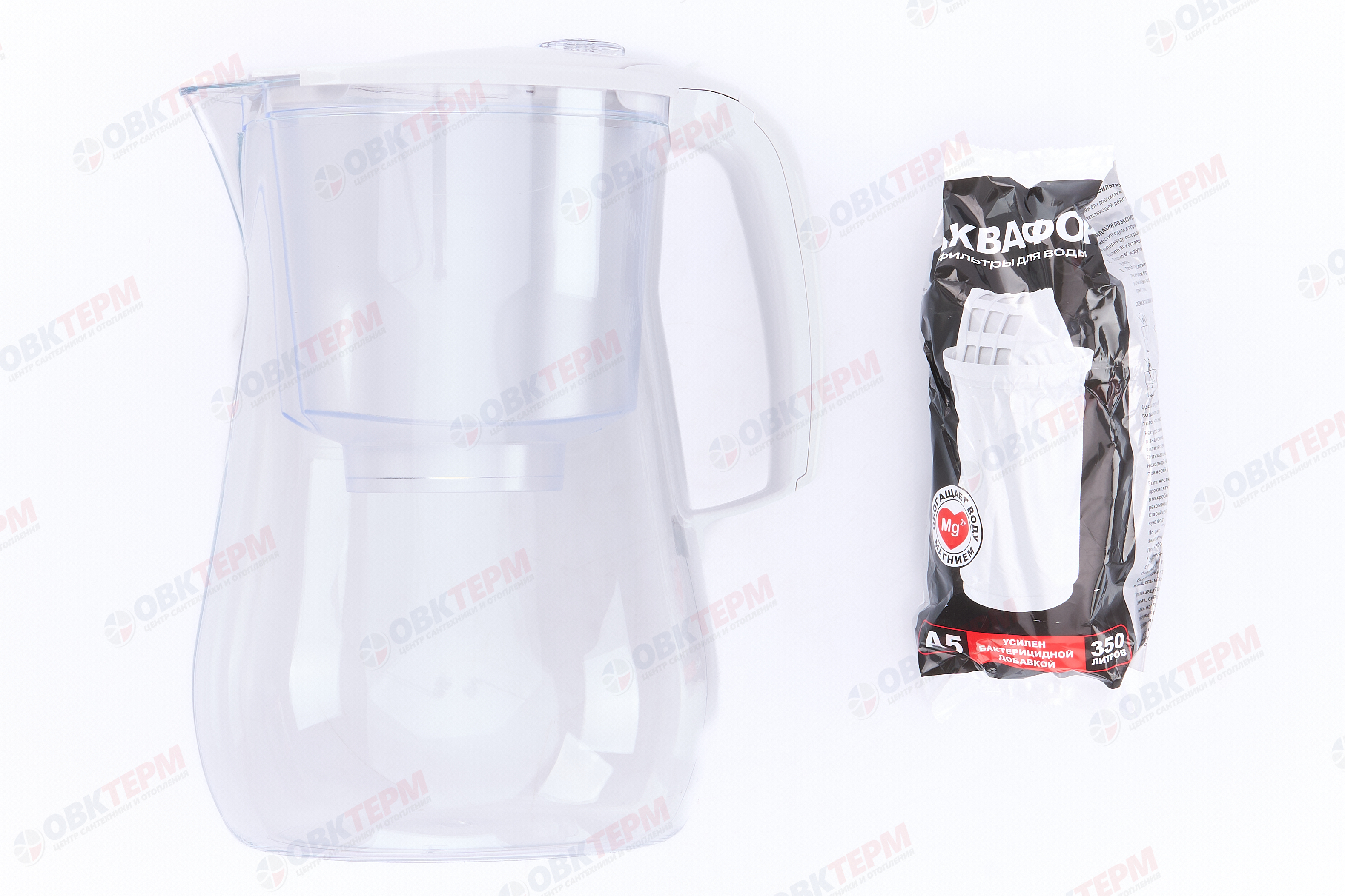 Аквафор     Кувшин Прованс  4,2л белый - миниатюра №9