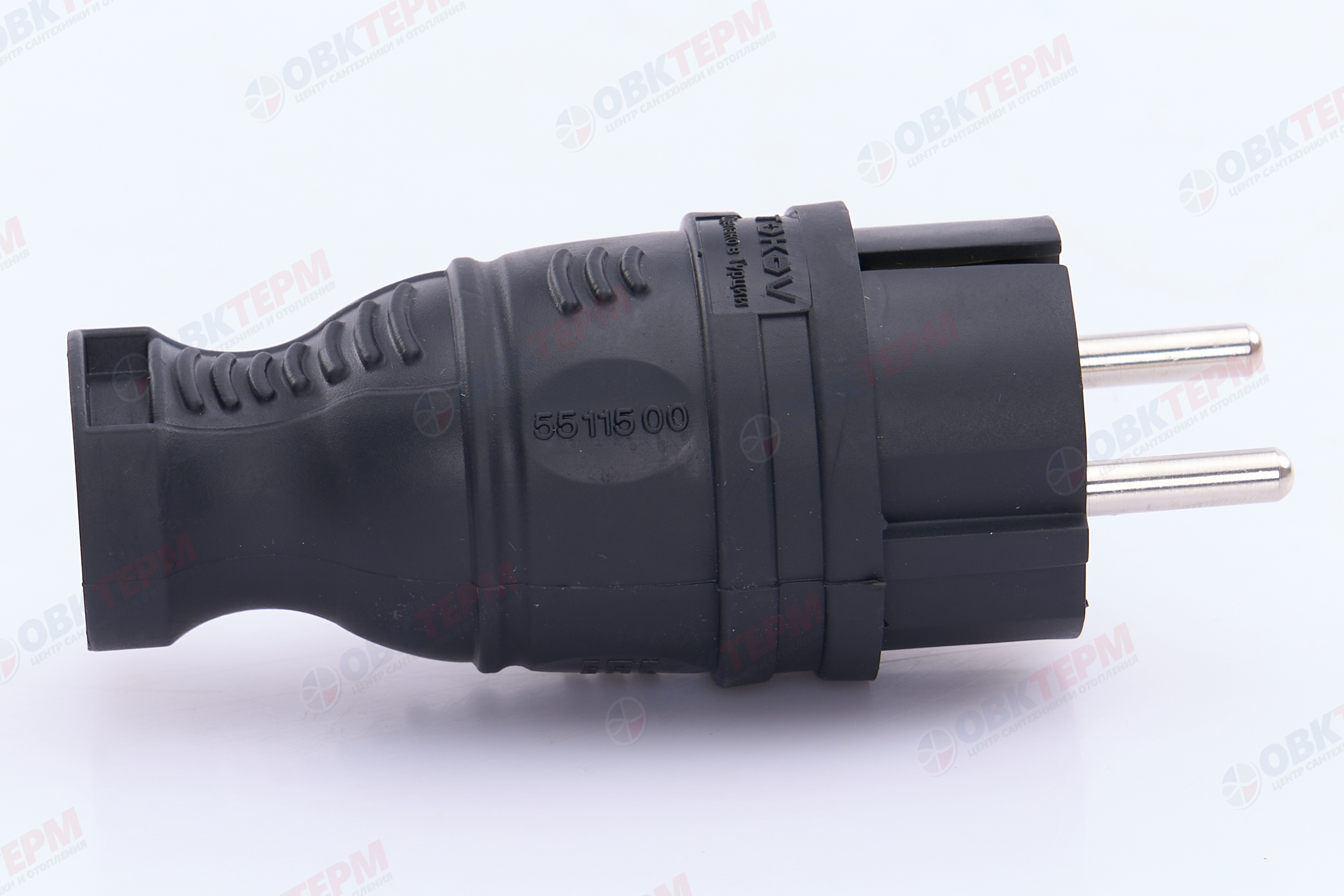 Вилка прямая 16А с заземл. каучук TOKOV ELECTRIC TKE-C05-KV-Z - миниатюра №6