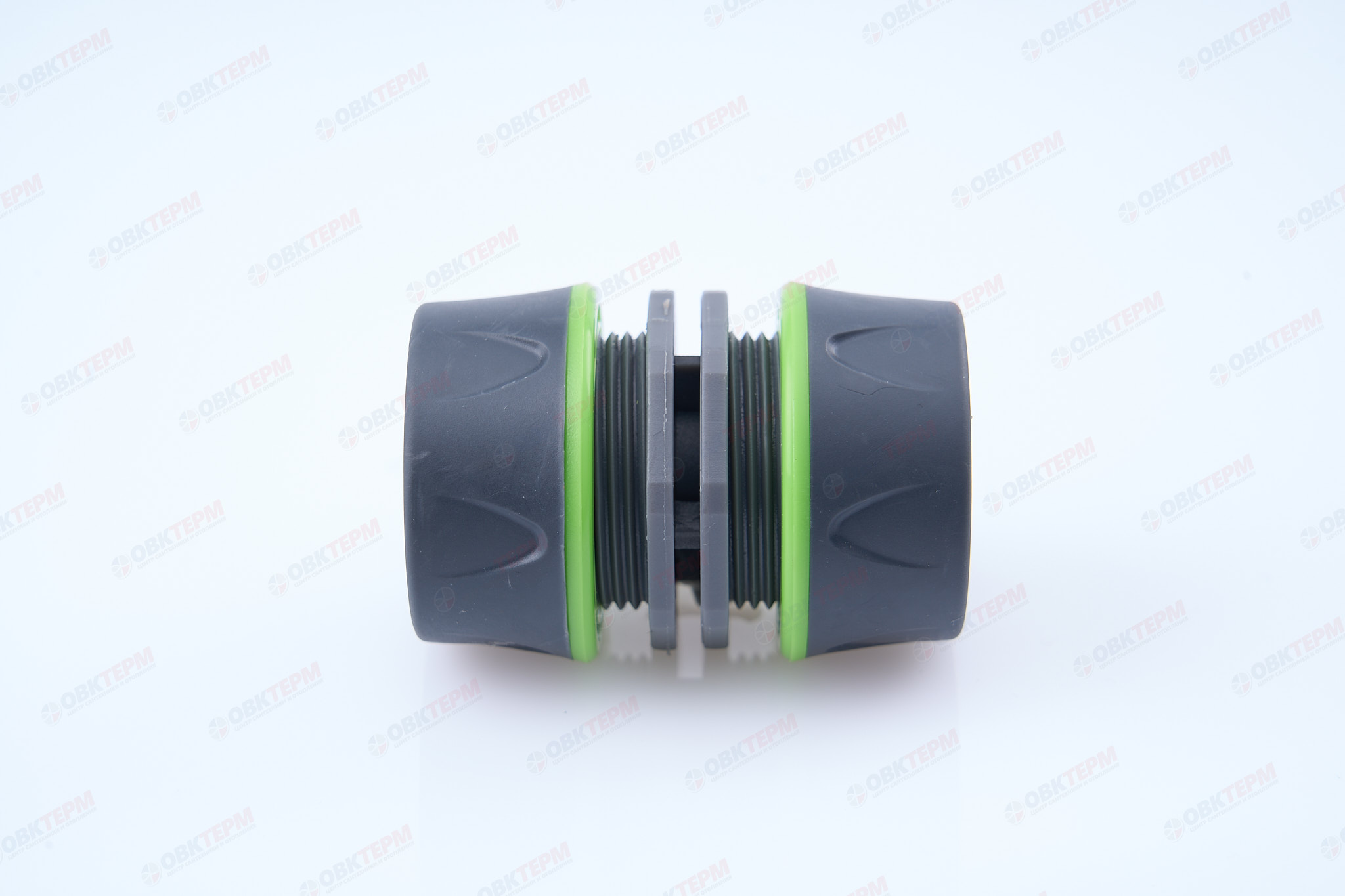 Муфта для шланга ремонтная,  1/2" (ABS+TPR, блистер) (240/24 шт)  PLAMIX/CRAB PRO PL-4513 - Изображение №2