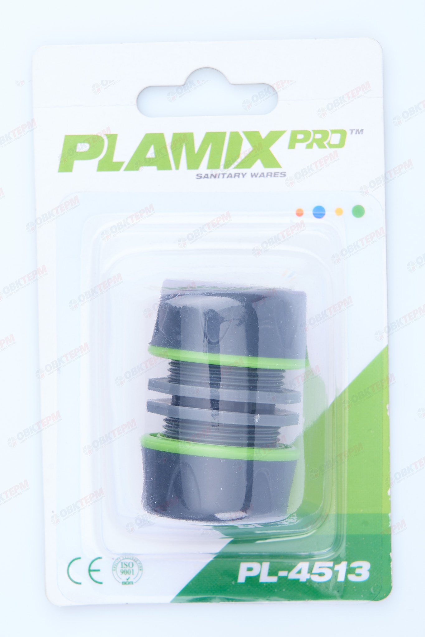 Муфта для шланга ремонтная,  1/2" (ABS+TPR, блистер) (240/24 шт)  PLAMIX/CRAB PRO PL-4513 - Изображение №5