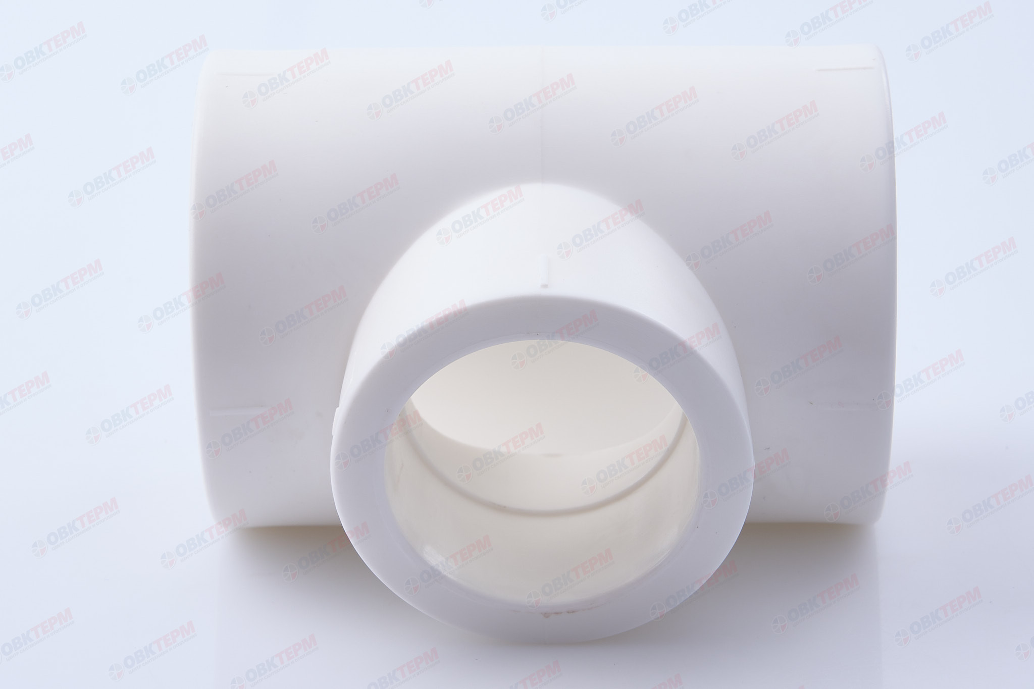 Тройник  50*40*50   БЕЛЫЙ PP-R   (RTP)    (60/6) - Изображение №5