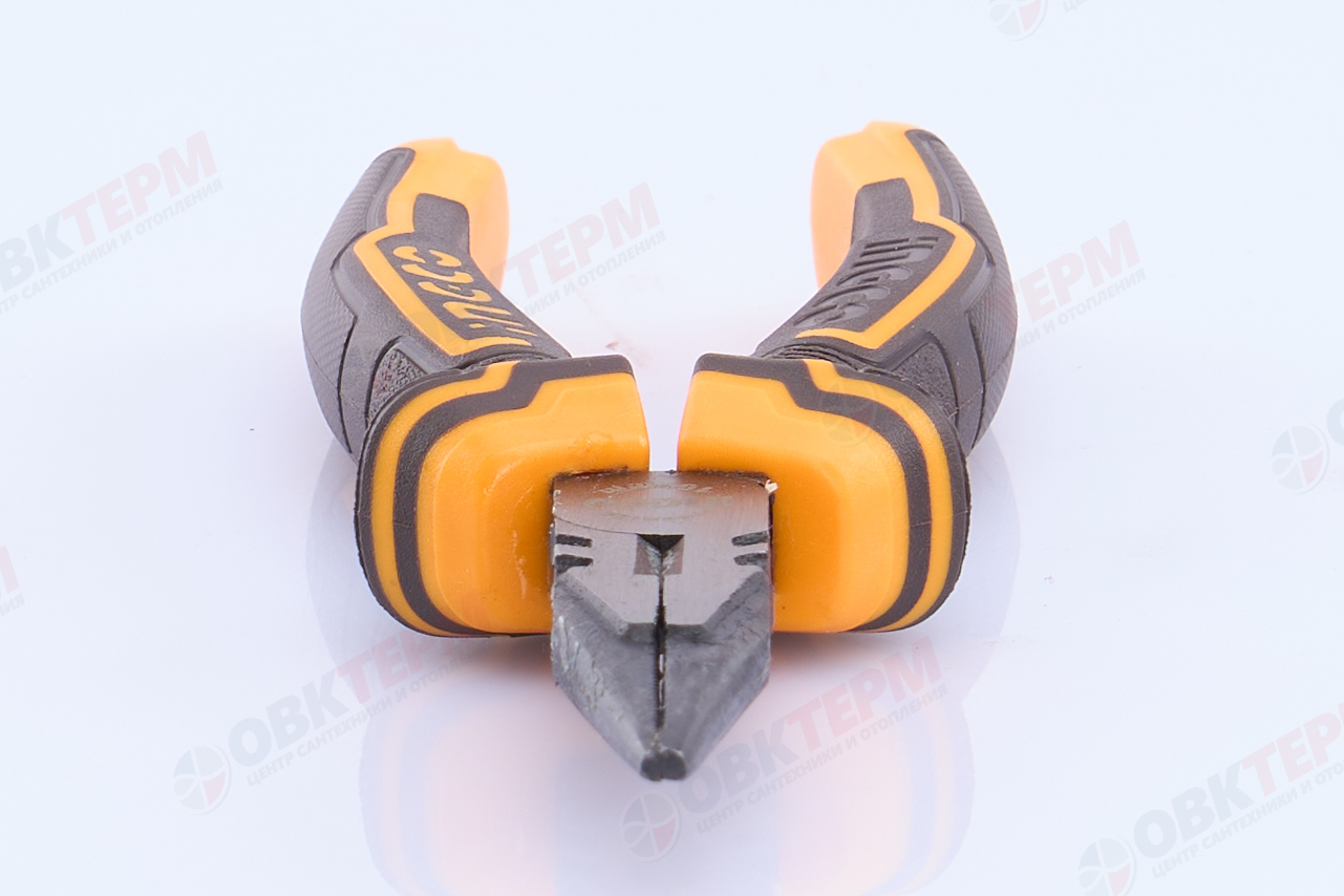 Длинногубцы 160 мм с двухкомпонентной ручкой INGCO - Изображение №3