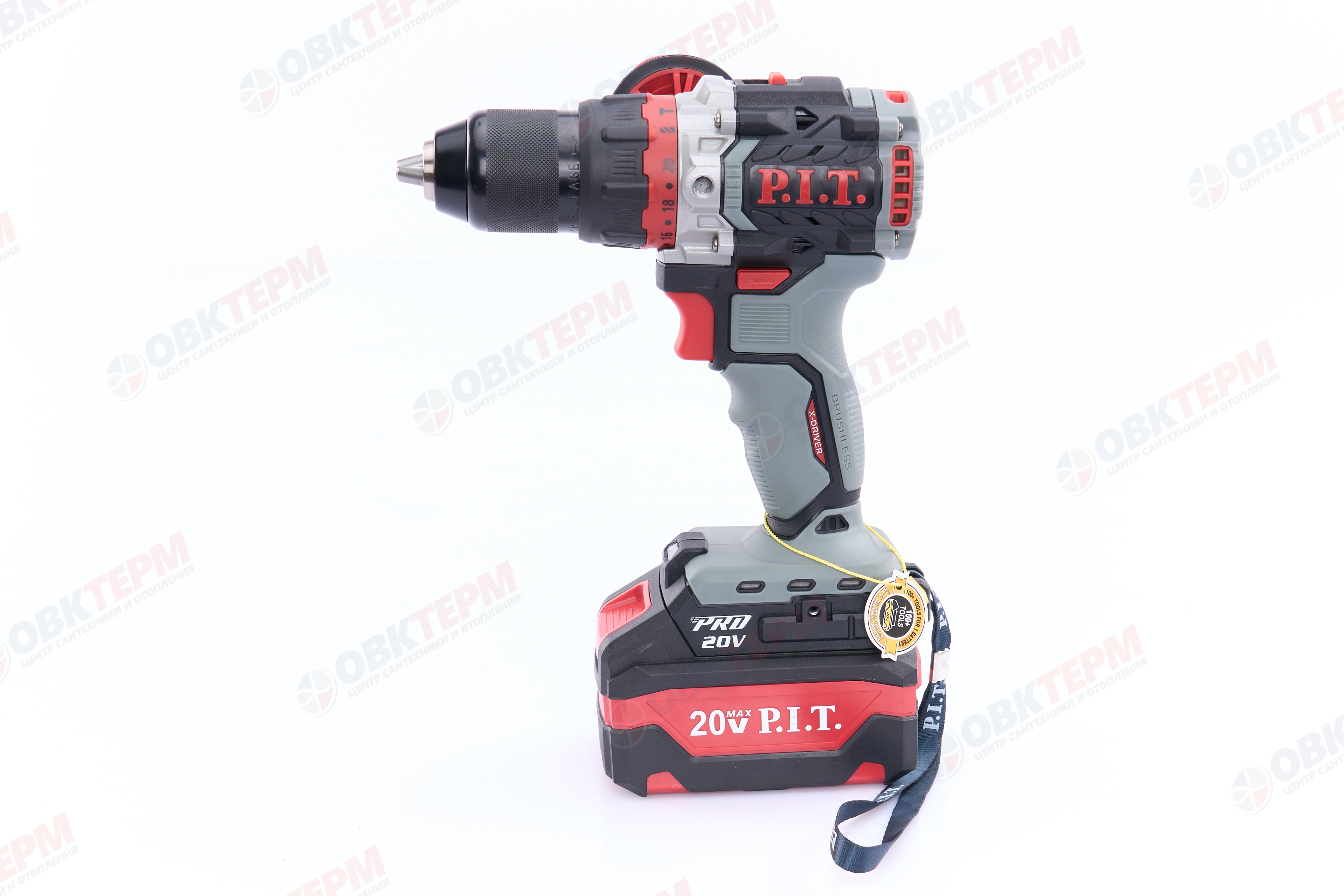 Шуруповерт ударный Б/Щ P.I.T. OnePower X-DRIVER PSB20H-13D/3 (20В, 75Нм, 13мм, 1 АКБ*4Ач, ЗУ) - миниатюра №11