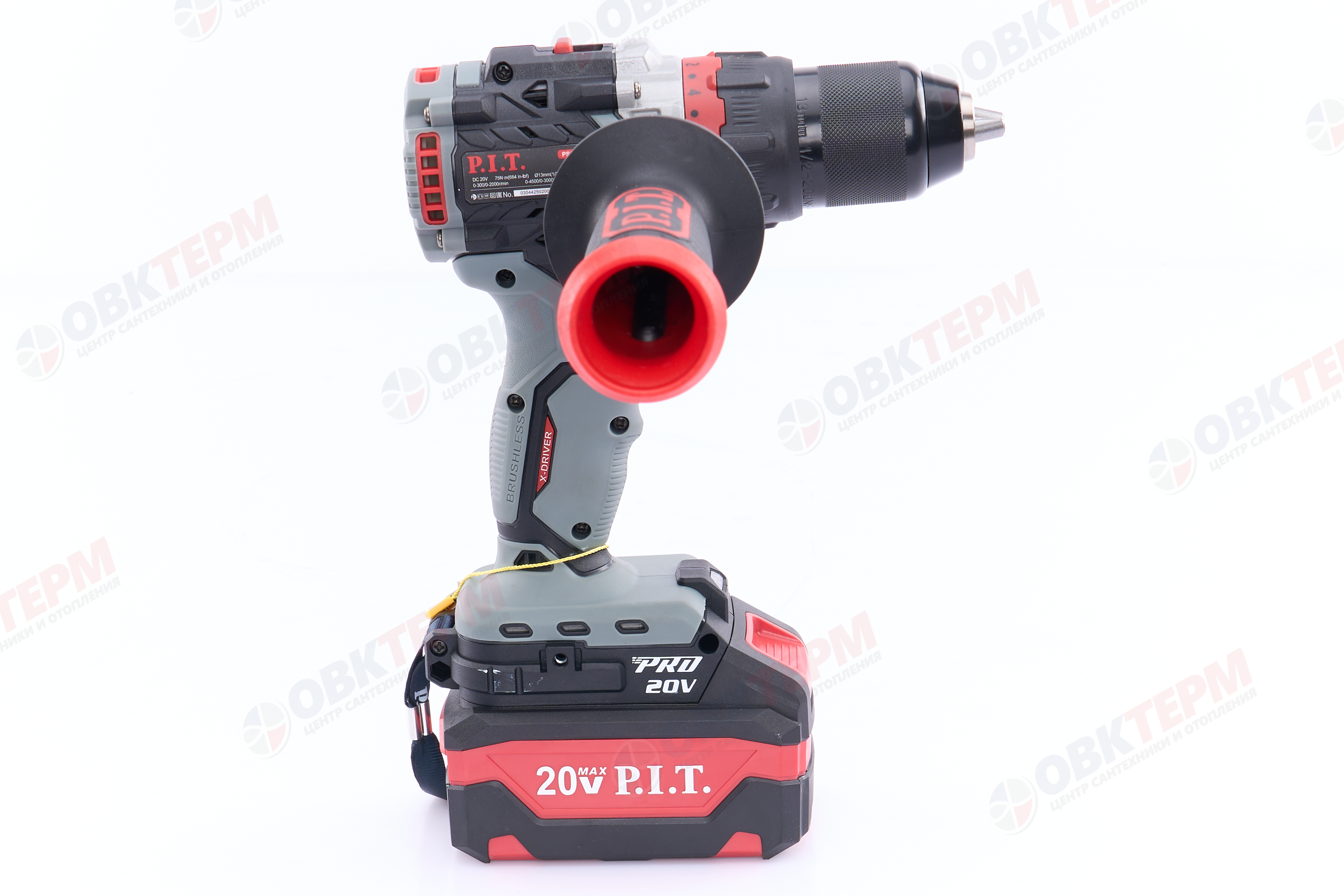 Шуруповерт ударный Б/Щ P.I.T. OnePower X-DRIVER PSB20H-13D/3 (20В, 75Нм, 13мм, 1 АКБ*4Ач, ЗУ) - миниатюра №13