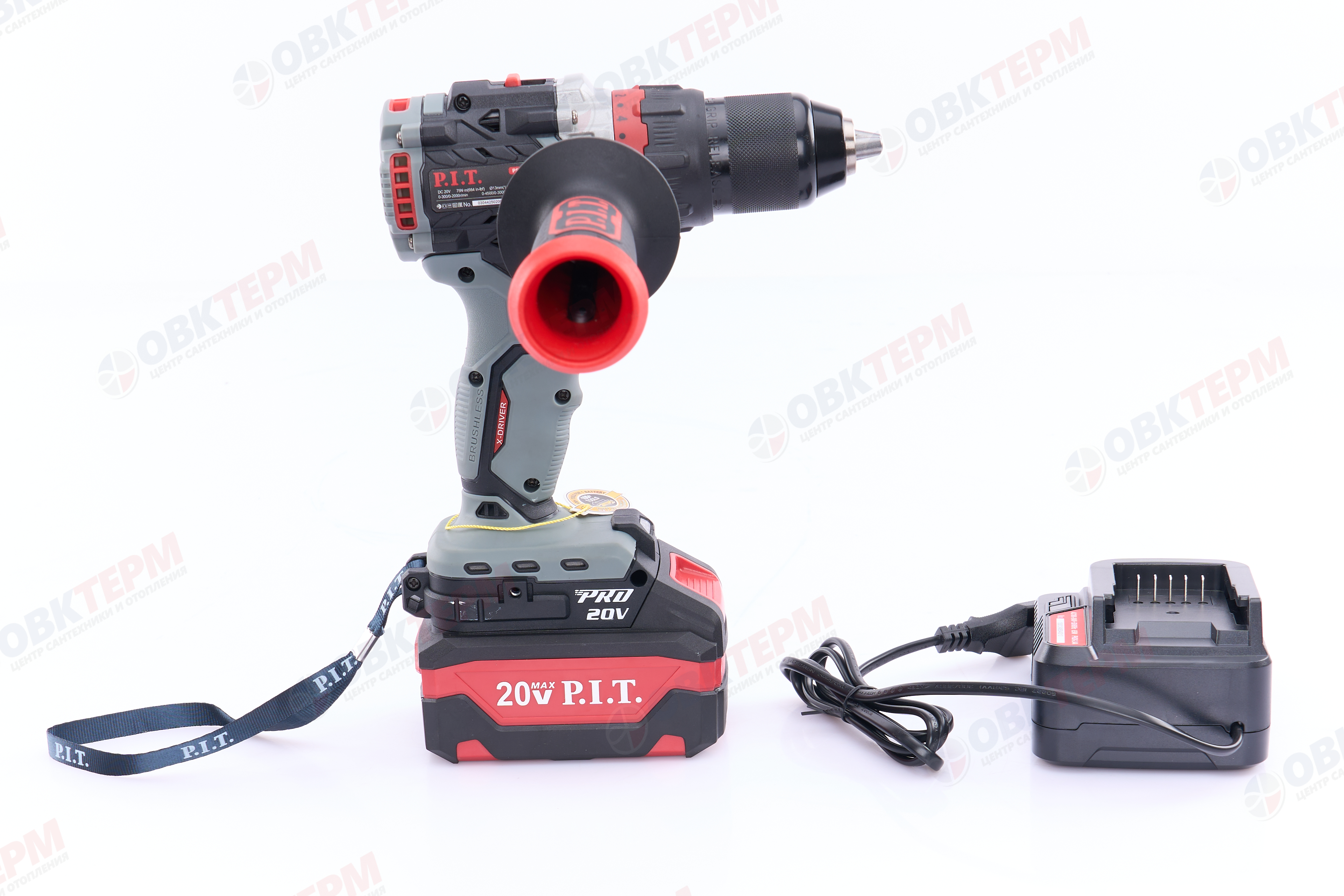 Шуруповерт ударный Б/Щ P.I.T. OnePower X-DRIVER PSB20H-13D/3 (20В, 75Нм, 13мм, 1 АКБ*4Ач, ЗУ) - миниатюра №18