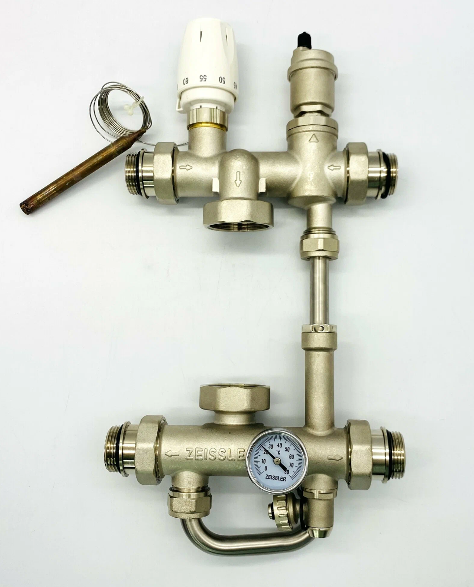 Узел комбимикс  1", ZMg.803.023470 130 mm   (1шт/2упак) - Изображение №2