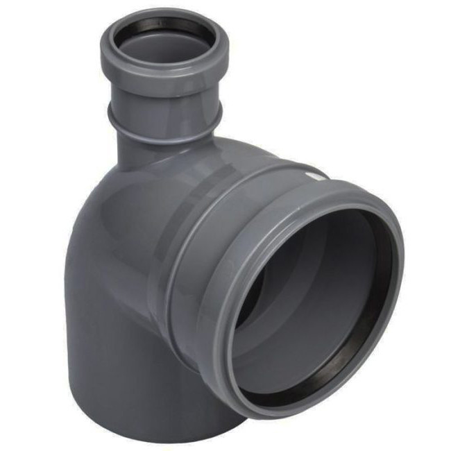 Отвод    110/50 * 90*  вверх  BF Plastek  (10 шт) - Изображение №1