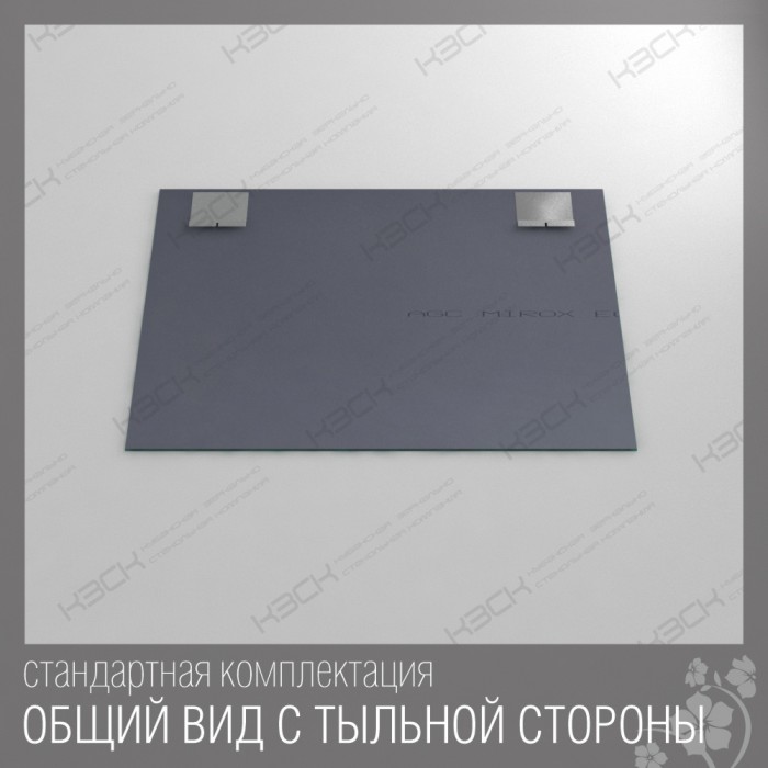 Зеркало  800х600 прямоугольное с фацетом без подсветки КЗСК - Изображение №5