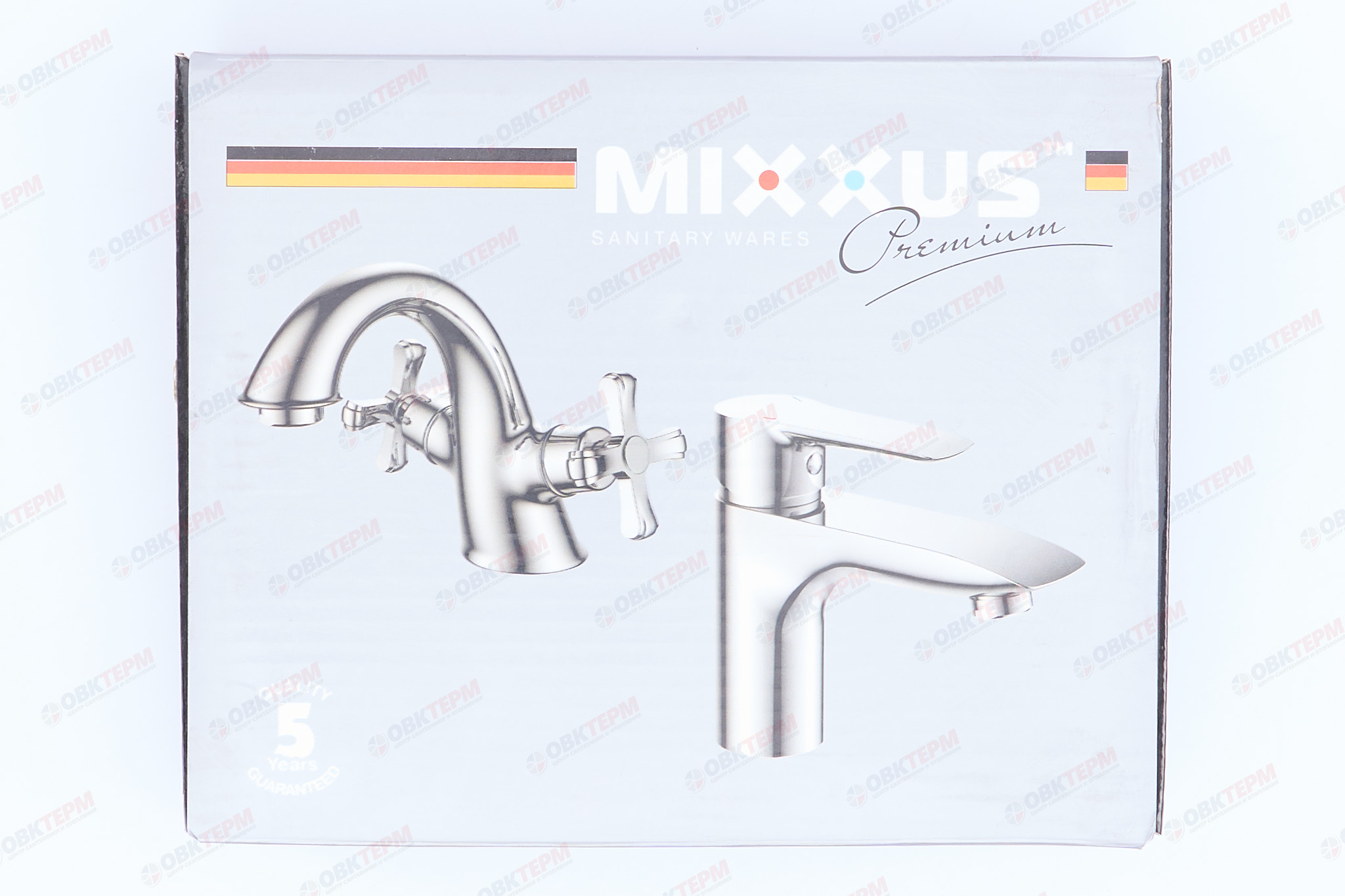 Смеситель д/умывальника MIXXUS PREMIUM KUBUS 001 GRAPHITE Ø35  (10 шт/ящ) - миниатюра №6