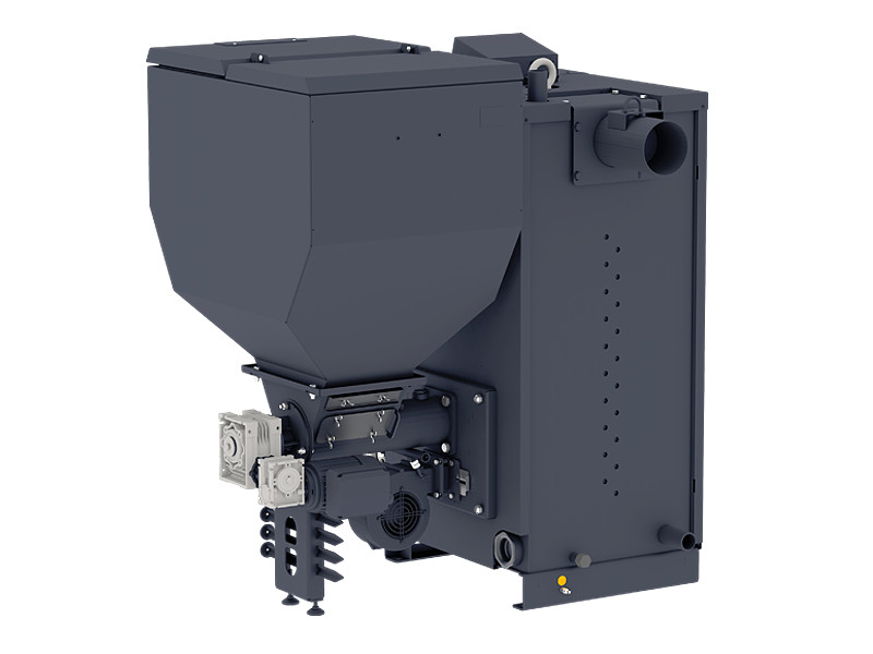 Котел угольный автоматический "Forta" 20 кВт (Plum) Ø120, max 3 bar  ZOTA - Изображение №2