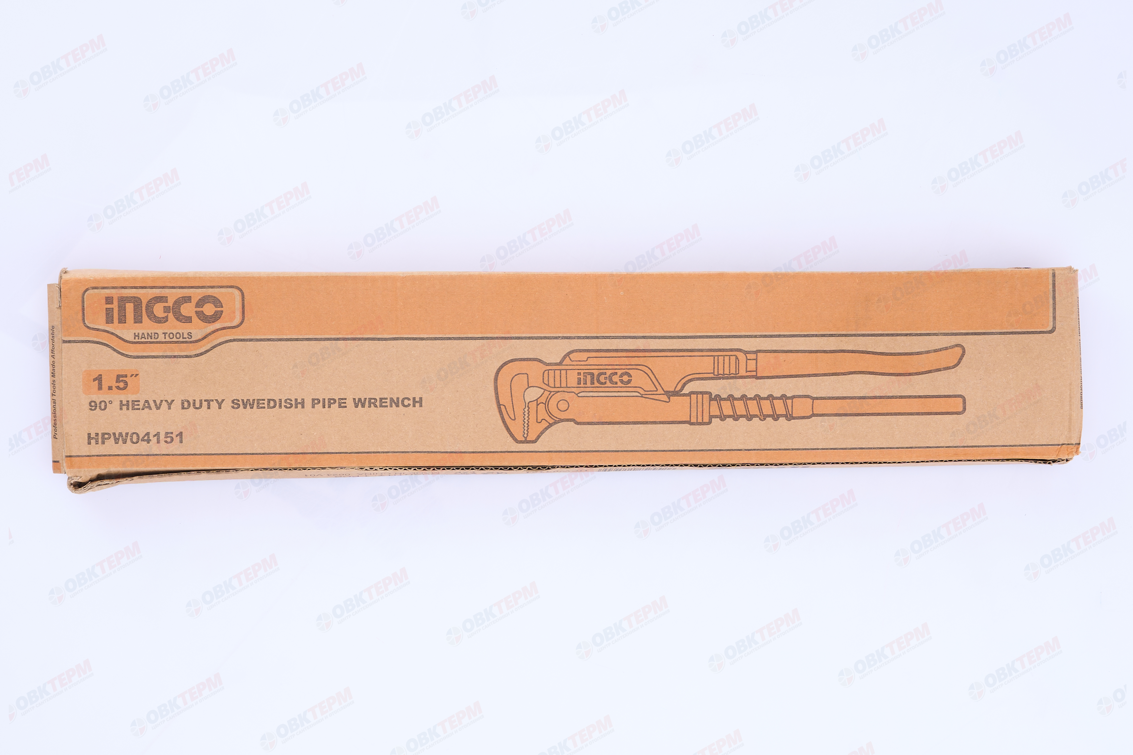 Ключ трубный рычажный 1-1/2"  INGCO - миниатюра №8
