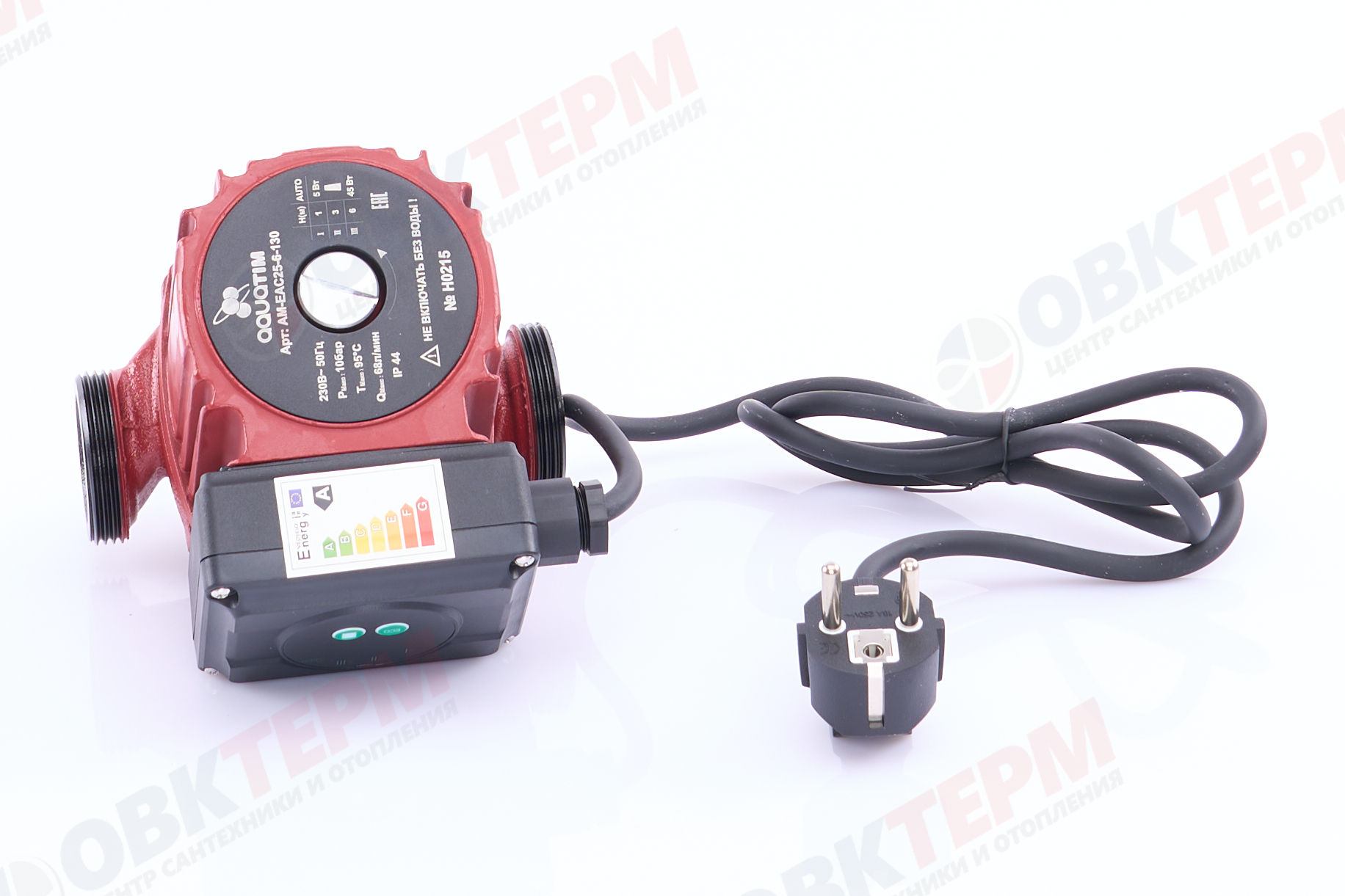 Насос циркуляционный  AM-EAC 25/6-130  TIM  с частотным регулятором  ECO - Изображение №5