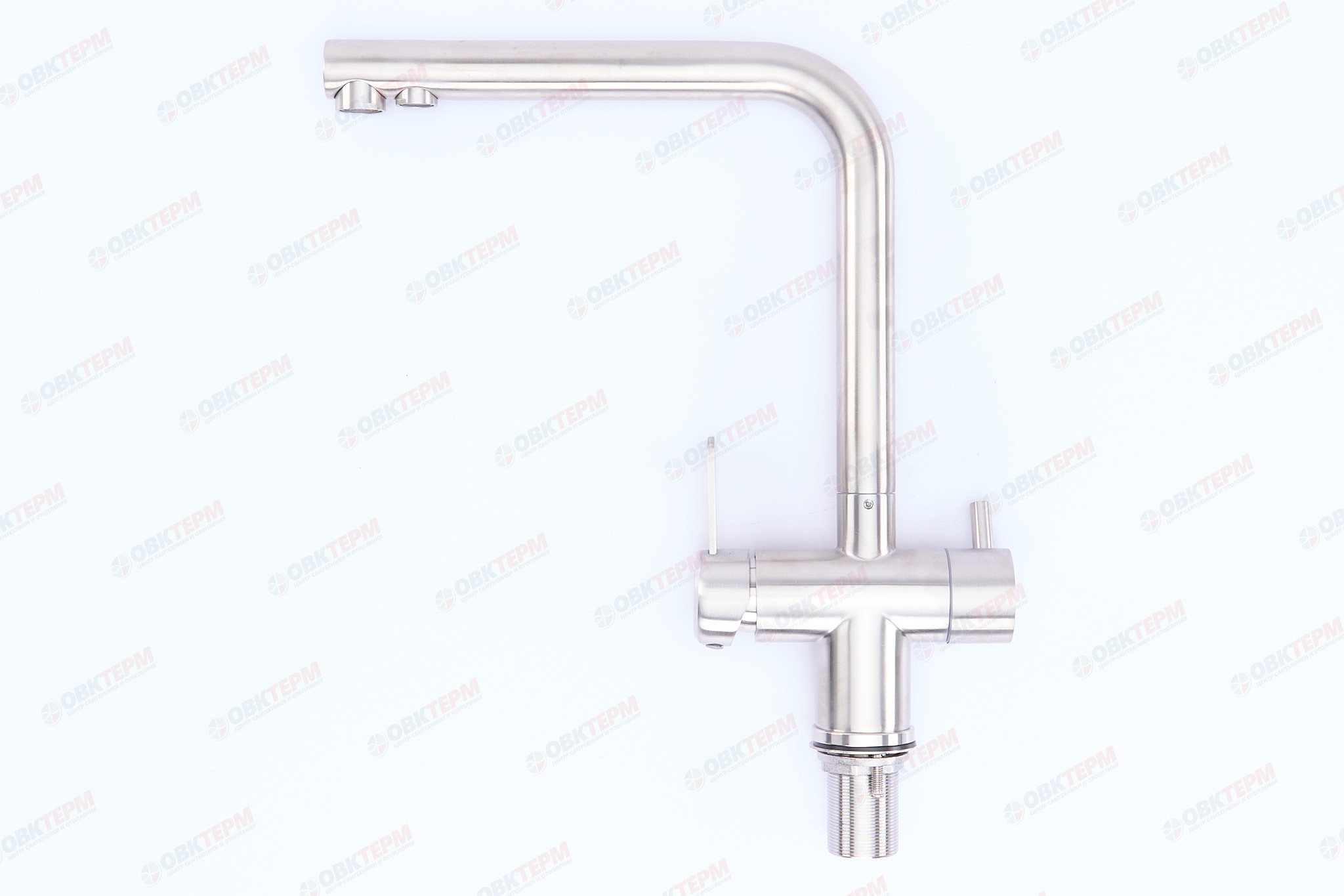 Смеситель д/кухни под ФИЛЬТР MIXXUS FAN-021 нерж/сталь  (10 шт/ящ) - миниатюра №2