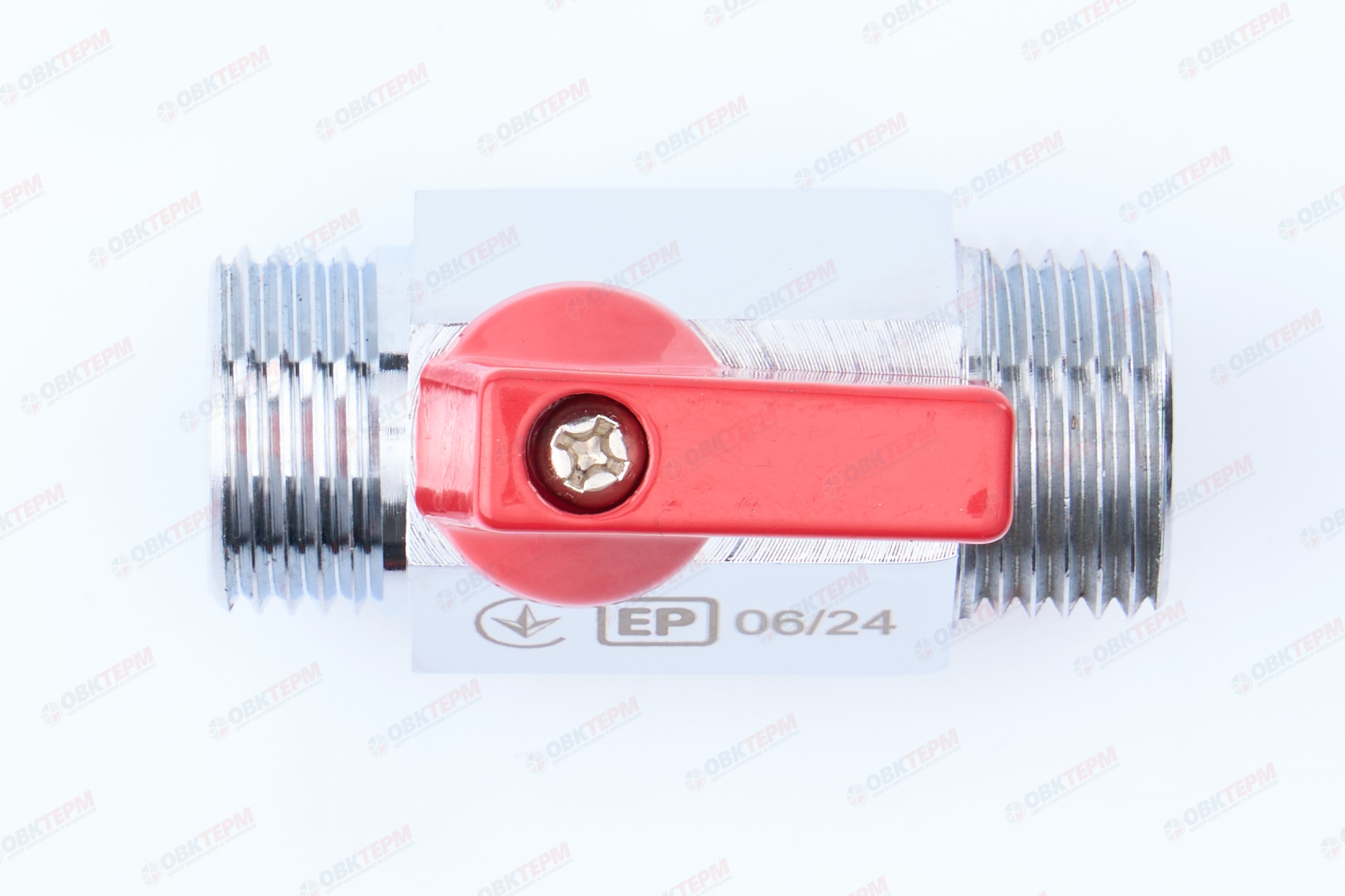 Кран шаровый   мини  EUROPRODUCT      1/2"   НН (200шт) - Изображение №5