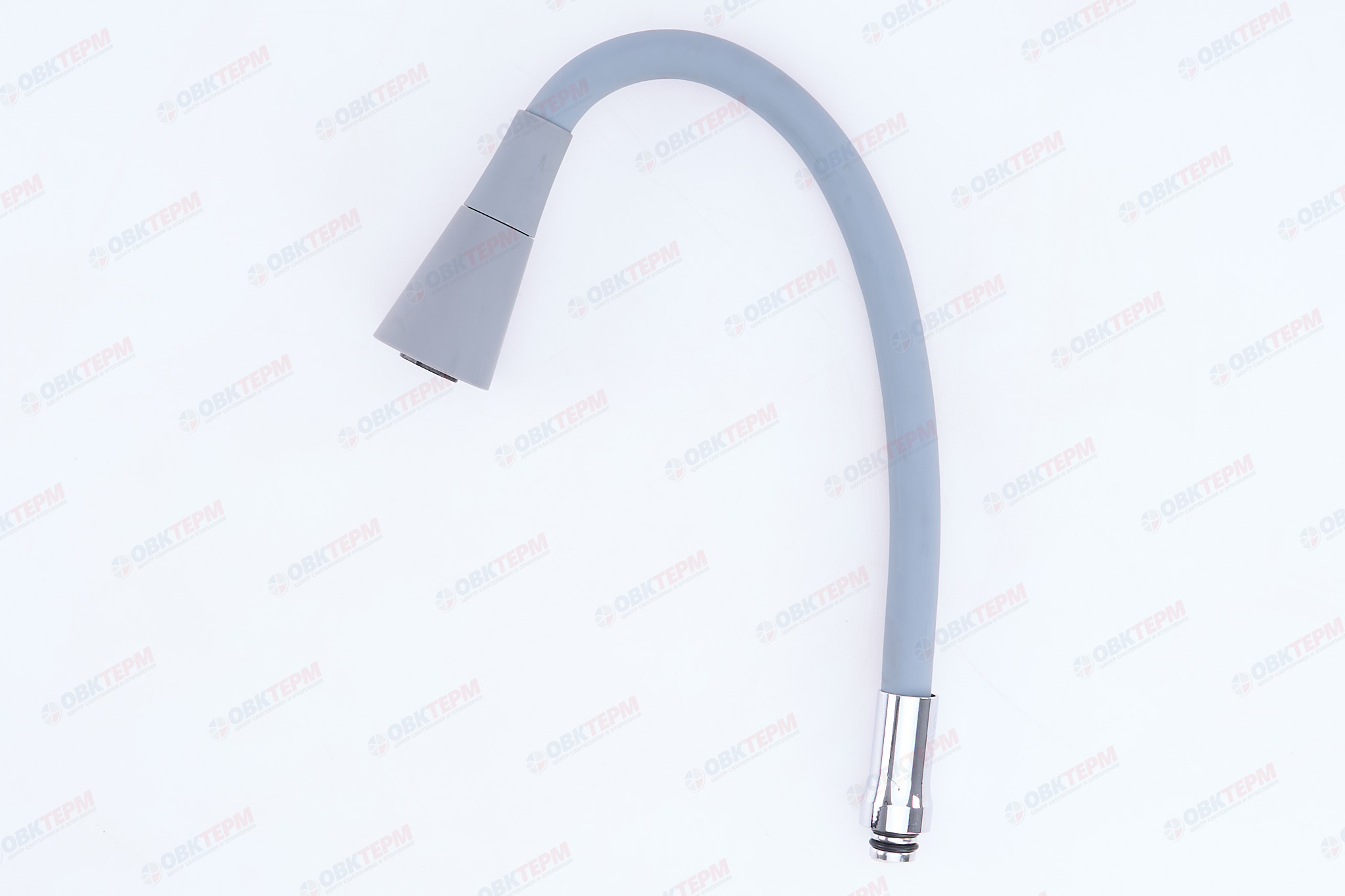 Излив силиконовый ZERIX SPS-02 GRAY под гайку (50 шт/ящ) - Изображение №1