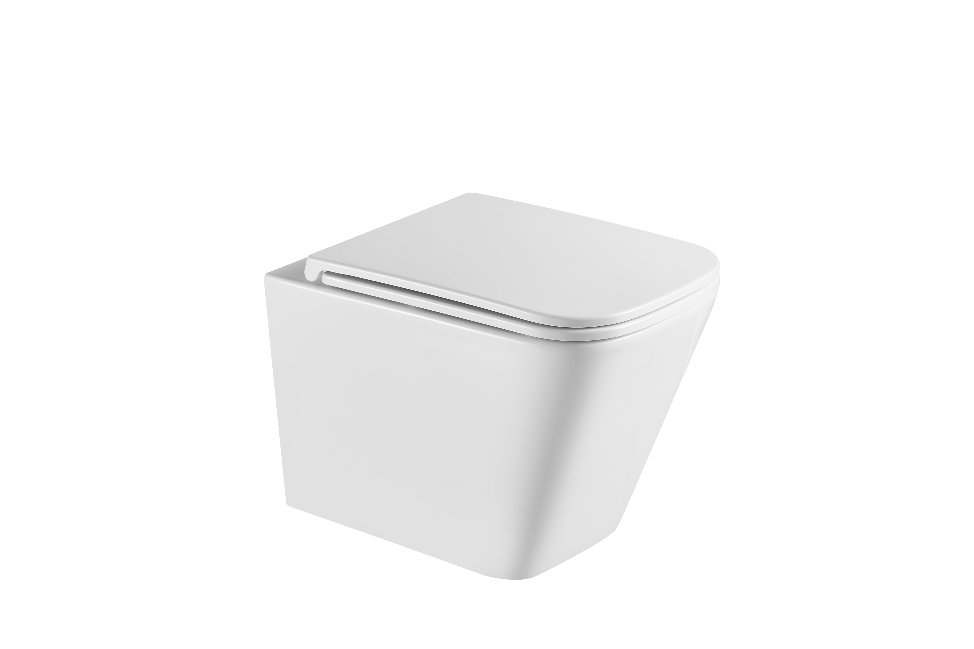 Унитаз подвесной MIXXUS PREMIUM QUADRO-0301-R, система смыва RIMLESS (490x340x360) - Изображение №1