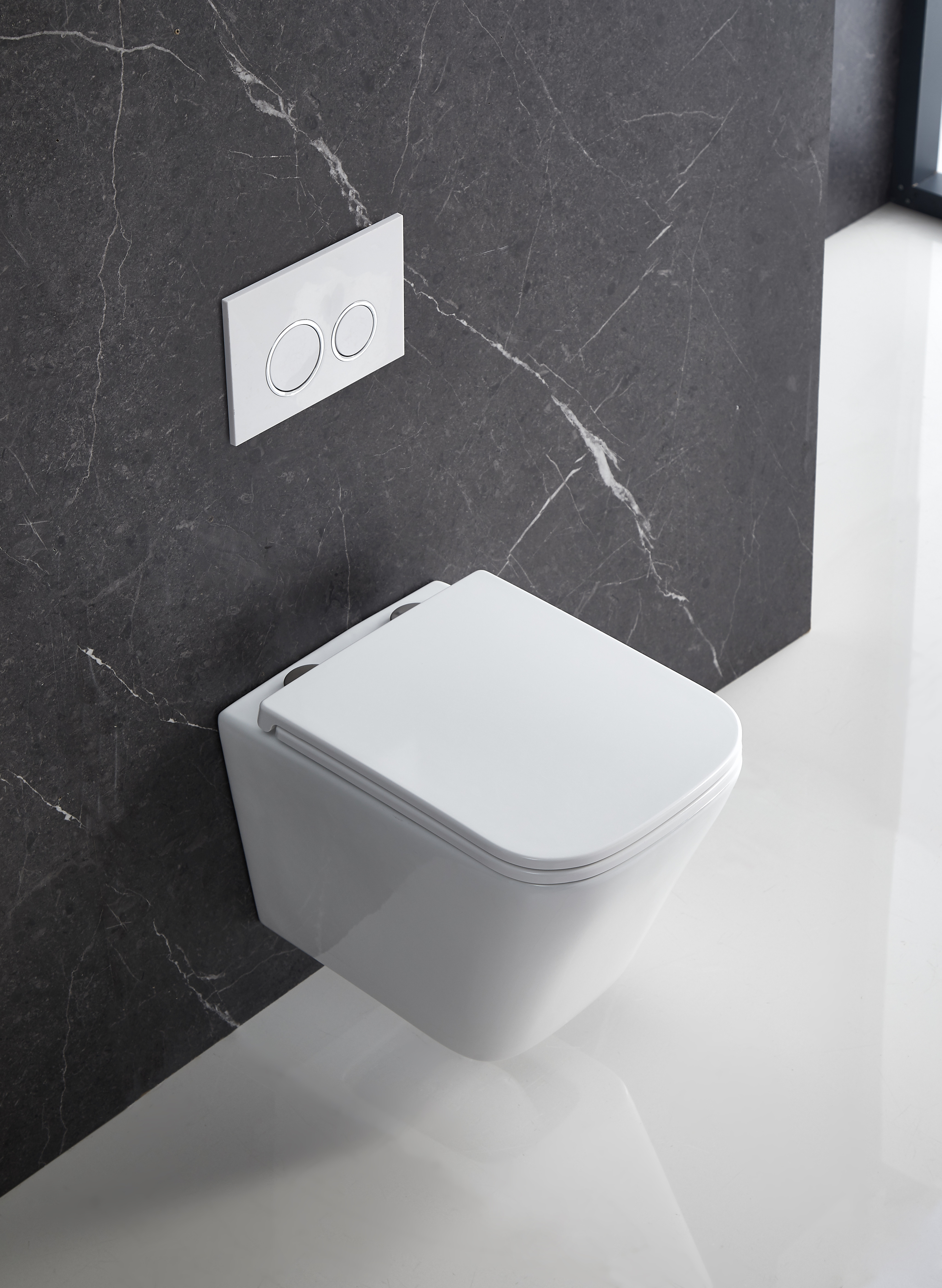 Унитаз подвесной MIXXUS PREMIUM QUADRO-0301-R, система смыва RIMLESS (490x340x360) - Изображение №5