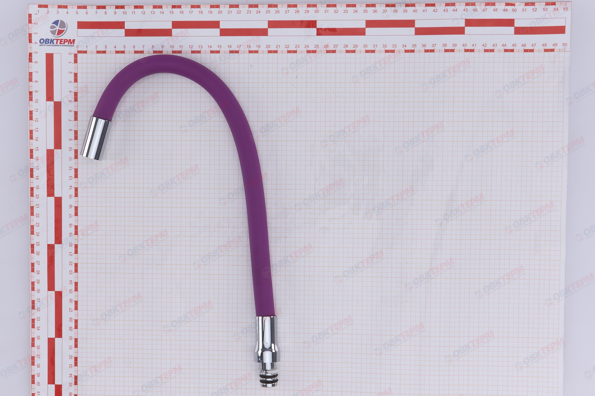 Излив силиконовый  CHAMPION  PURPLE под гайку (50 шт/ящ) - миниатюра №5