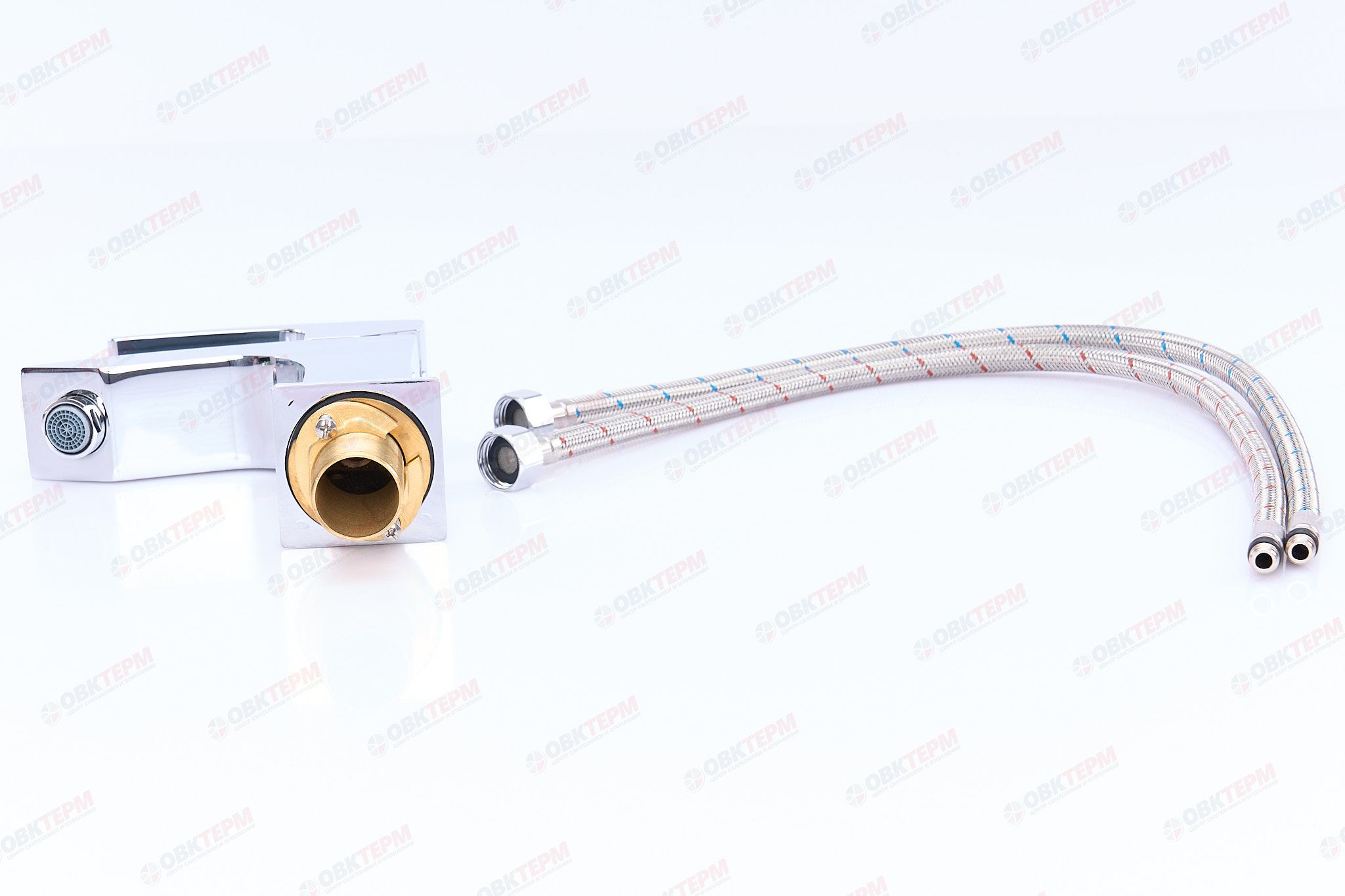 Смеситель д/умывальника KOER KB-11007-01 ВЫСОКИЙ  (Цвет хром) (8шт/ящ) - Изображение №5